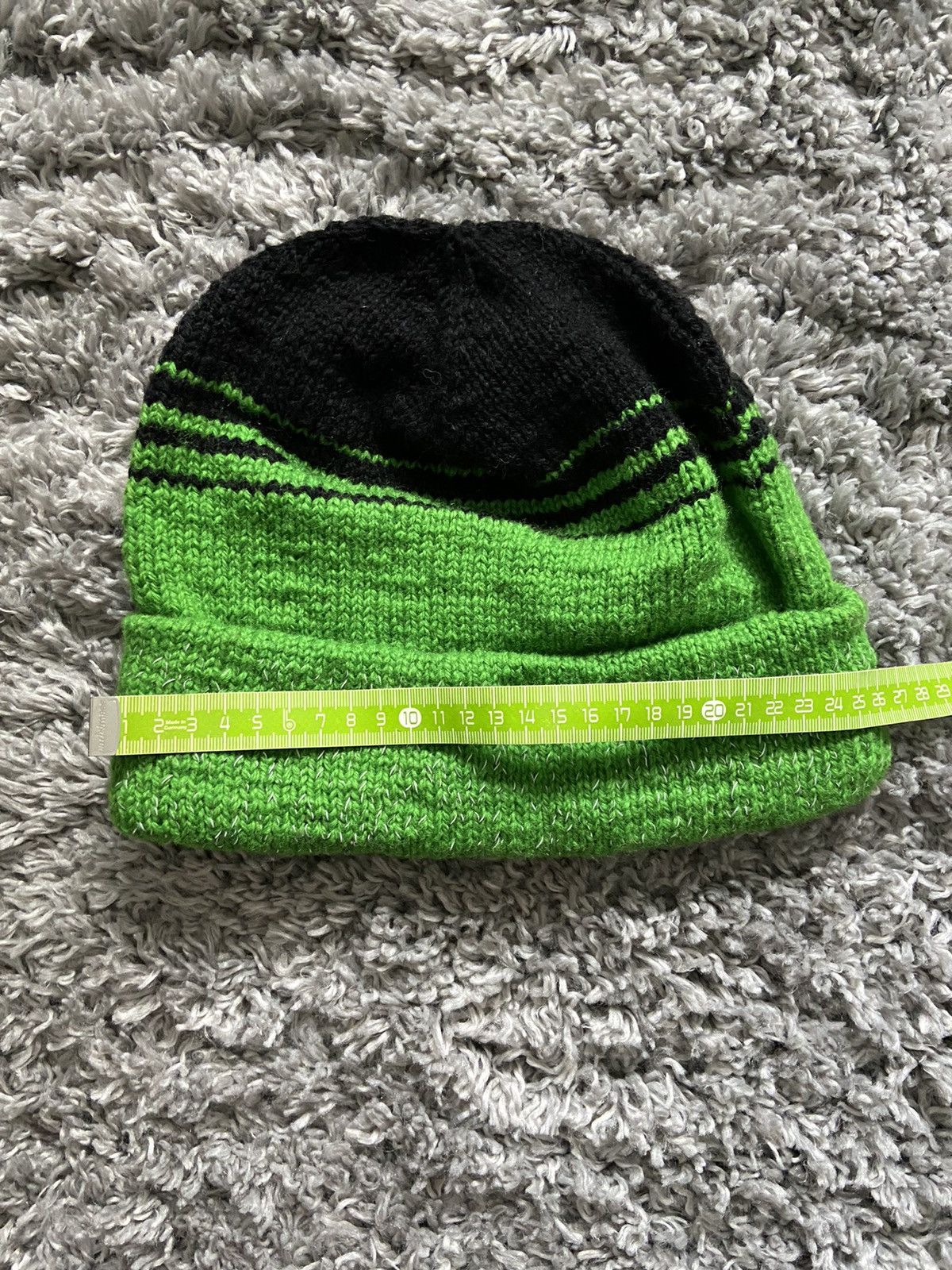 Japanese Brand × Vintage Reflective knitted beanie Size ONE SIZE - 4 Thumbnail