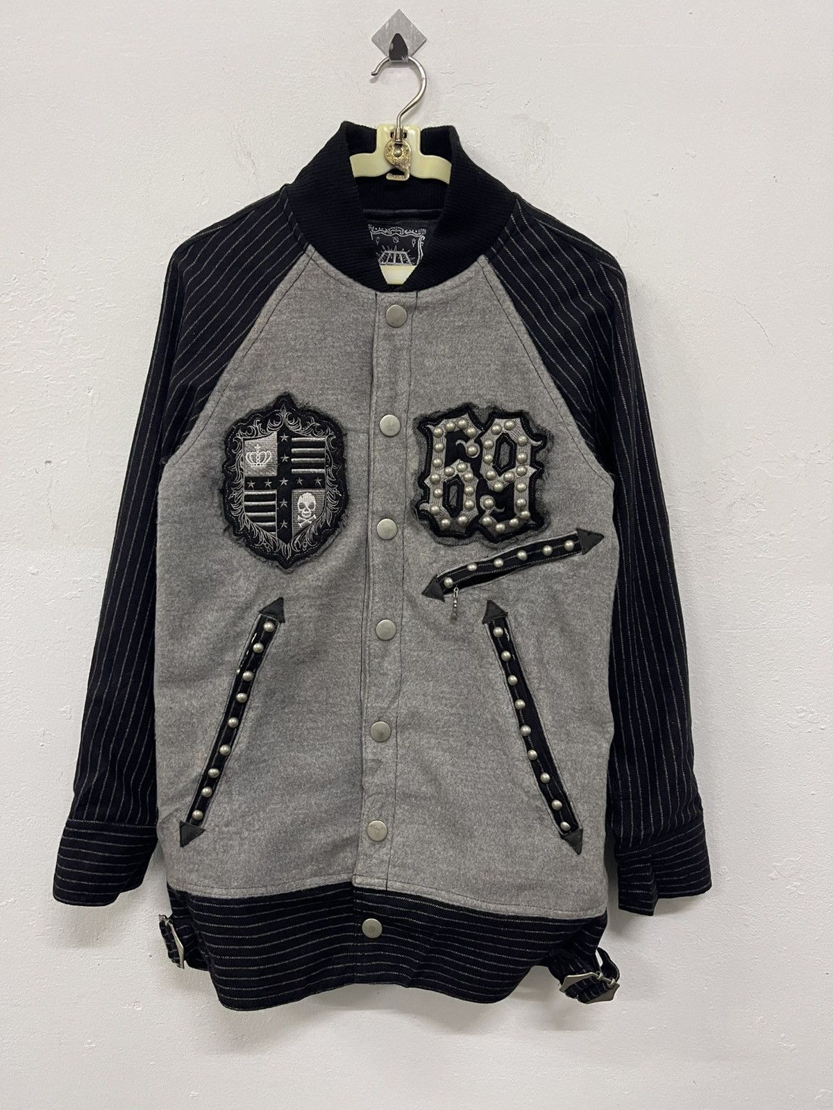Seditionaries Algonquins Bondage Ghotic studded Bomber Jcket Size M / US 6-8 / IT 42-44 - 1 Thumbnail