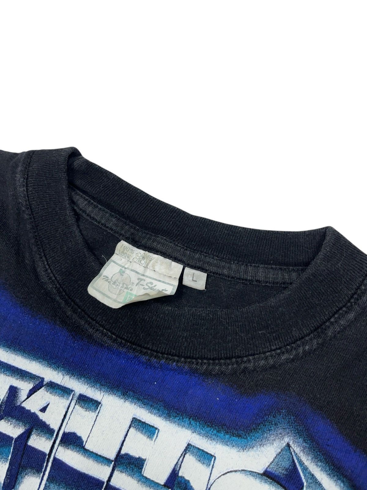 Band Tees × Metallica × Vintage Vintage Metallica AOP Ride The Lightning Bootleg T-shirt Size US S / EU 44-46 / 1 - 7 Thumbnail
