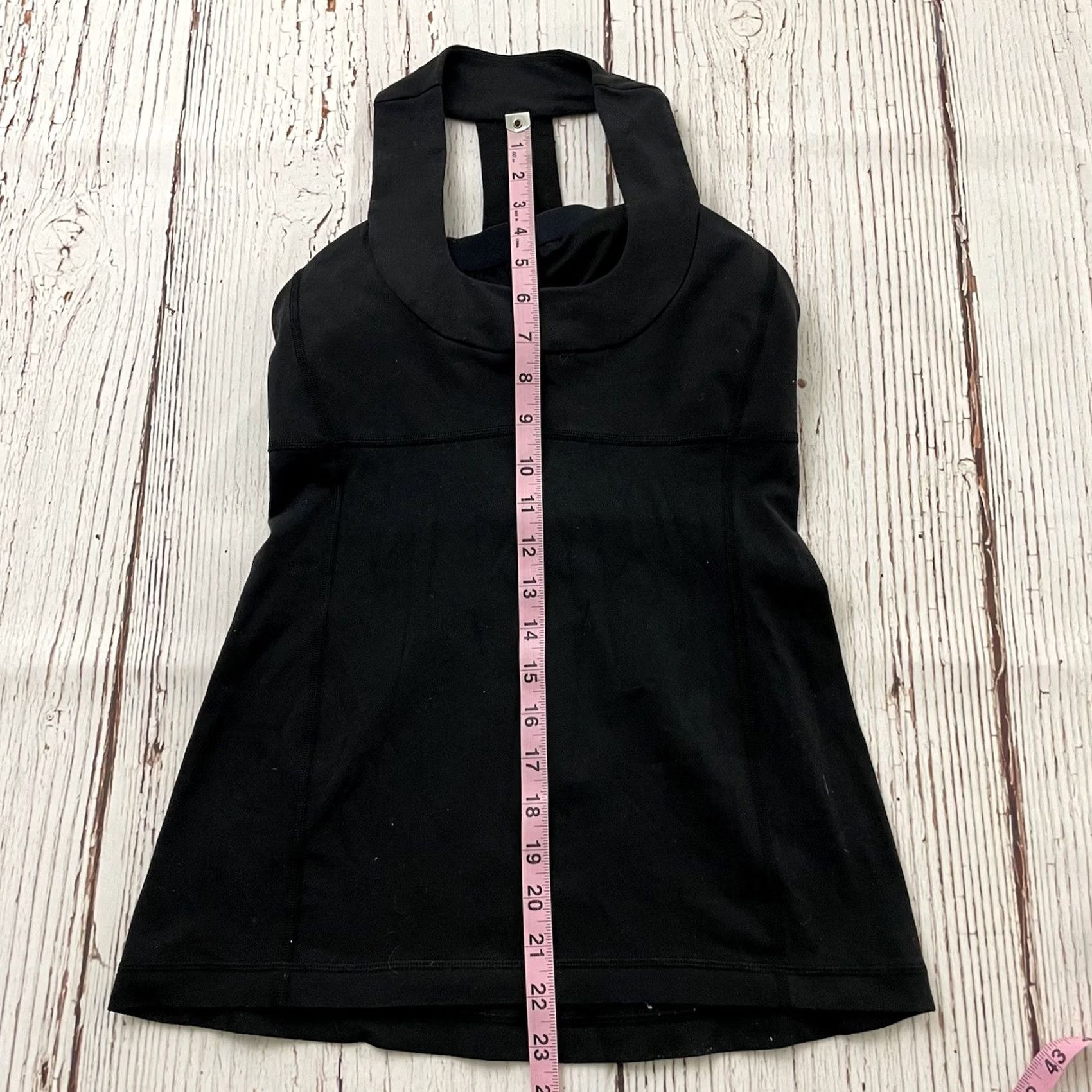 Lululemon Lululemon Built In Bra Racerback Athletic Yoga Tank Women 4 Black Tank Women Built-In Bra Racerback Athletic Yoga Top Size S / US 4 / IT 40 - 3 Thumbnail