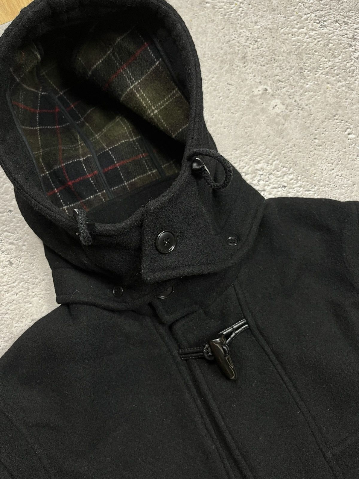 Other Calvin Max Calvin Wool Duffle Coat Black Size 56 Size US XL / EU 56 / 4 - 5 Thumbnail