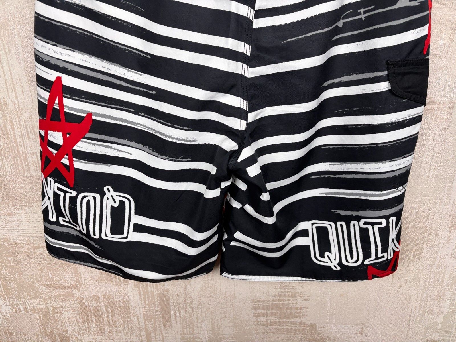 Quiksilver Quiksilver Board Shorts Swim Striped Stars Surfer Size US 34 / EU 50 - 9 Thumbnail