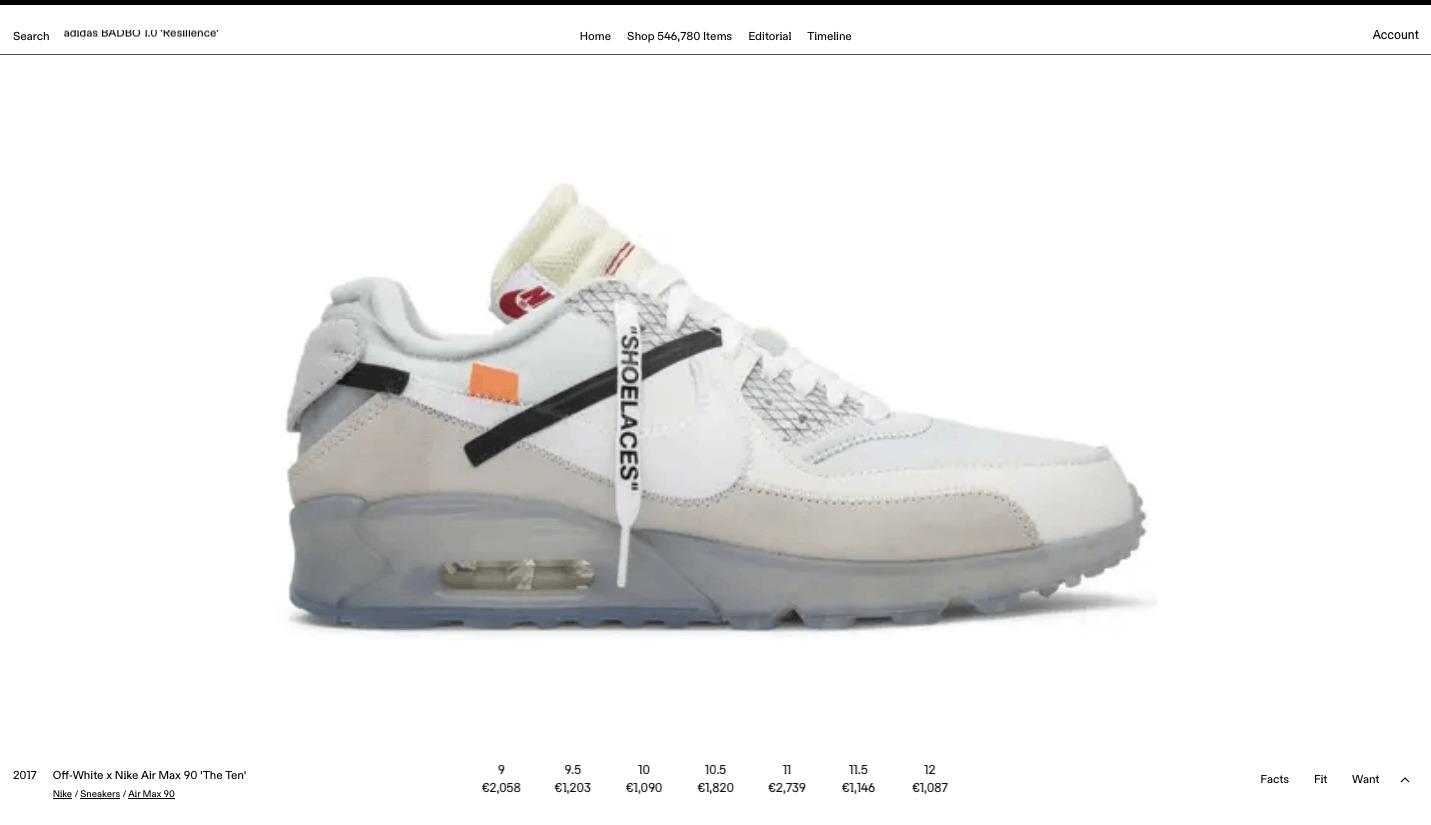 Nike × Off-White Nike off white air max 90 The Ten Size US 11.5 / EU 44-45 - 17 Thumbnail
