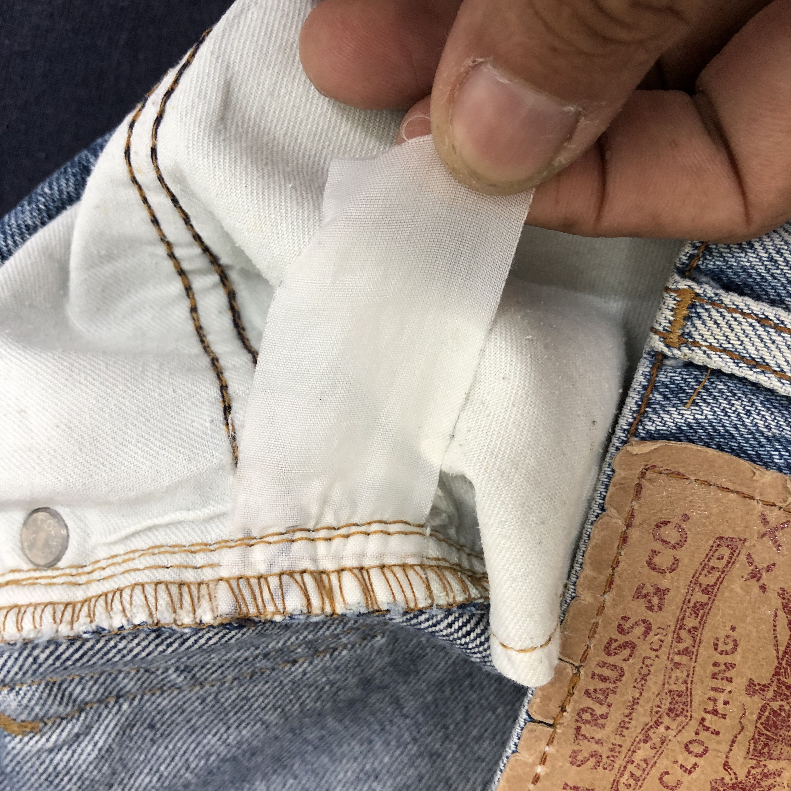 Levi's Vintage 90s Levis 505 Stone Wash Jeans Levi's Faded Denim Size US 30 / EU 46 - 11 Thumbnail