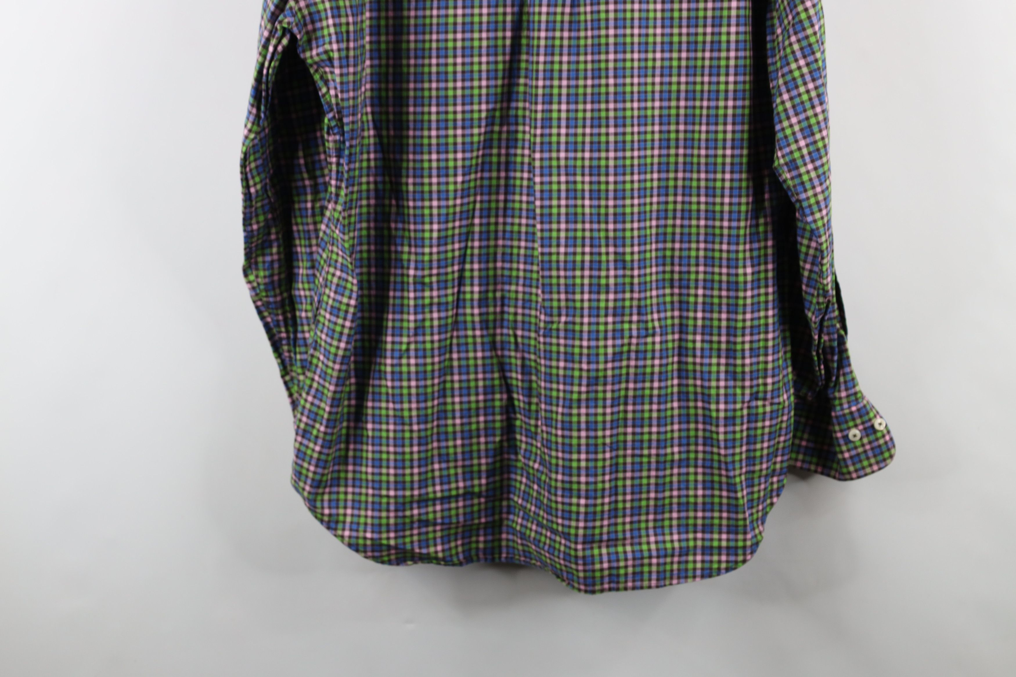 Peter Millar × Vintage Vintage Peter Millar Rainbow Collared Button Down Shirt Size US L / EU 52-54 / 3 - 11 Thumbnail