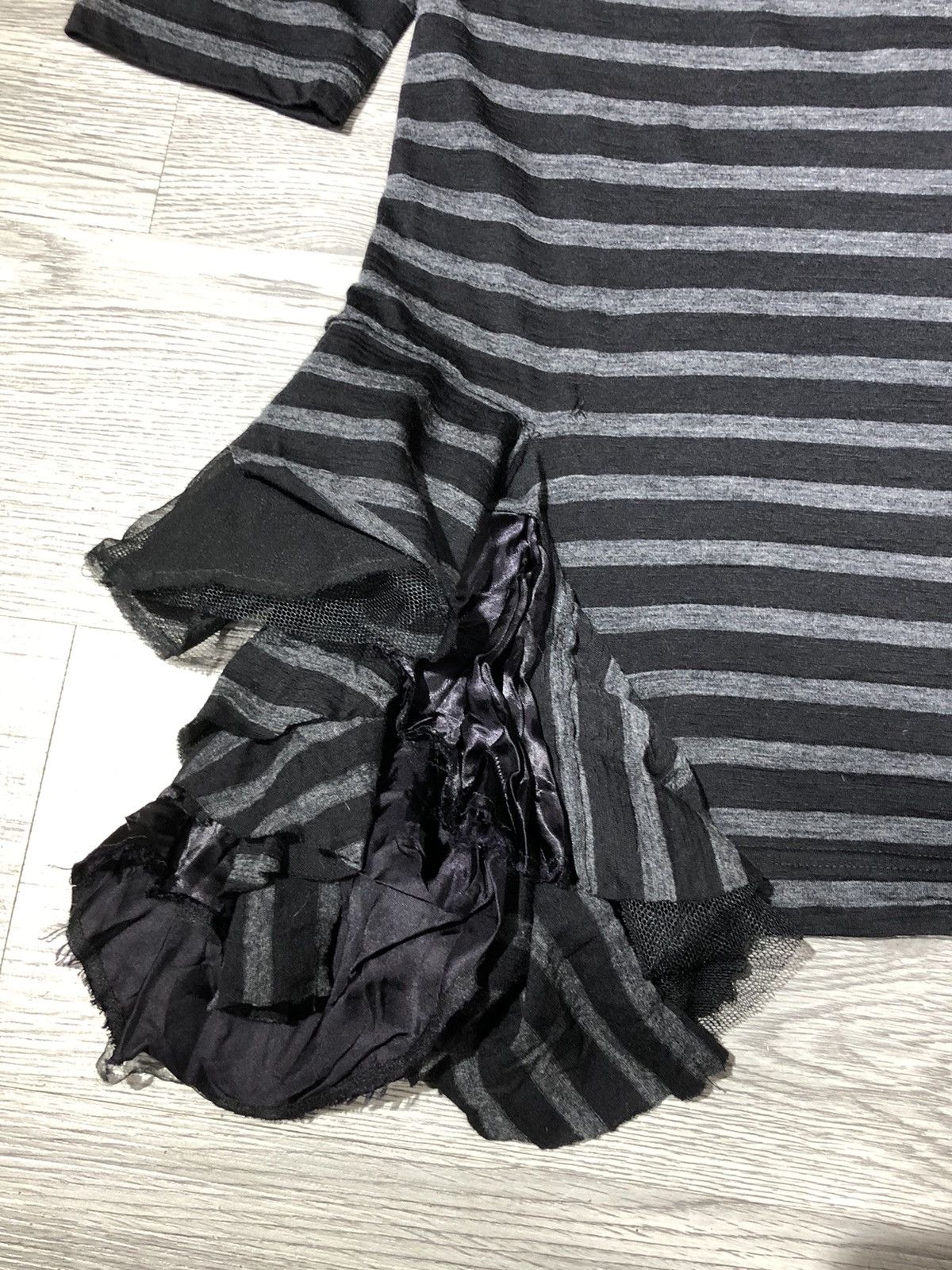Sacai 2008 sacai FRILL DOCKING BOATNECK Size M / US 6-8 / IT 42-44 - 5 Thumbnail