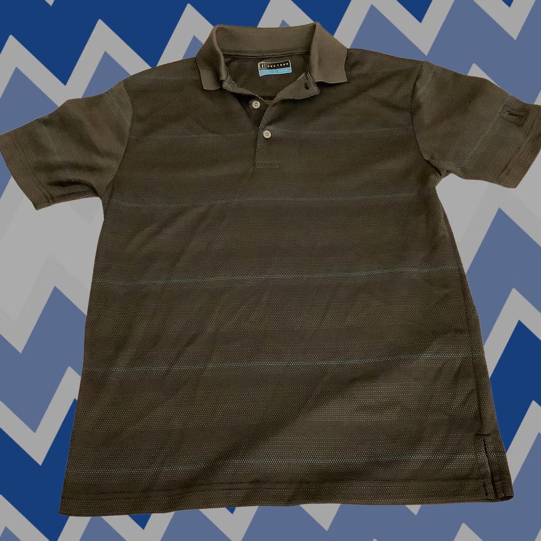 PGA Tour PGA TOUR Polo Shirt Mens Size SM Gray/Blue Short Sleeve Poll Shirt Dri Fit Size US S / EU 44-46 / 1 - 1 Thumbnail
