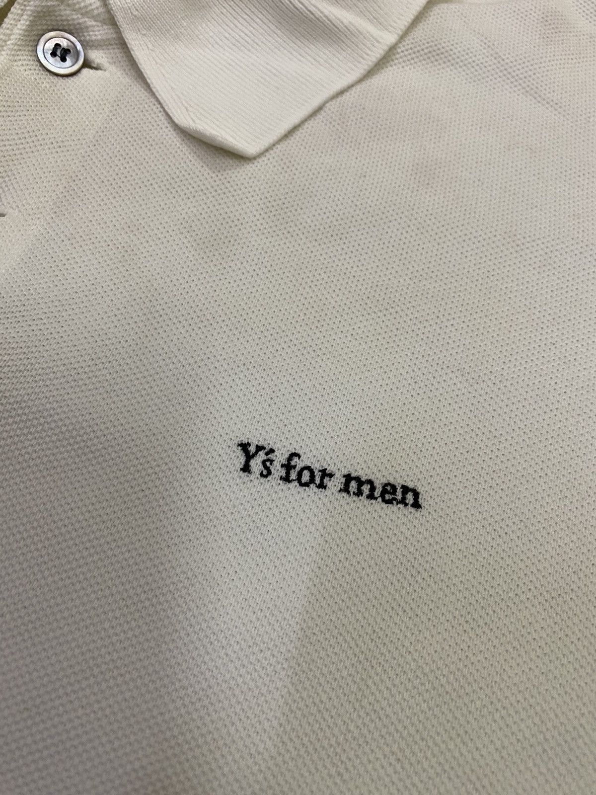 Y's for Men × Yohji Yamamoto Yohji Yamamoto Ys For Men Polo Tee Size US L / EU 52-54 / 3 - 2 Thumbnail
