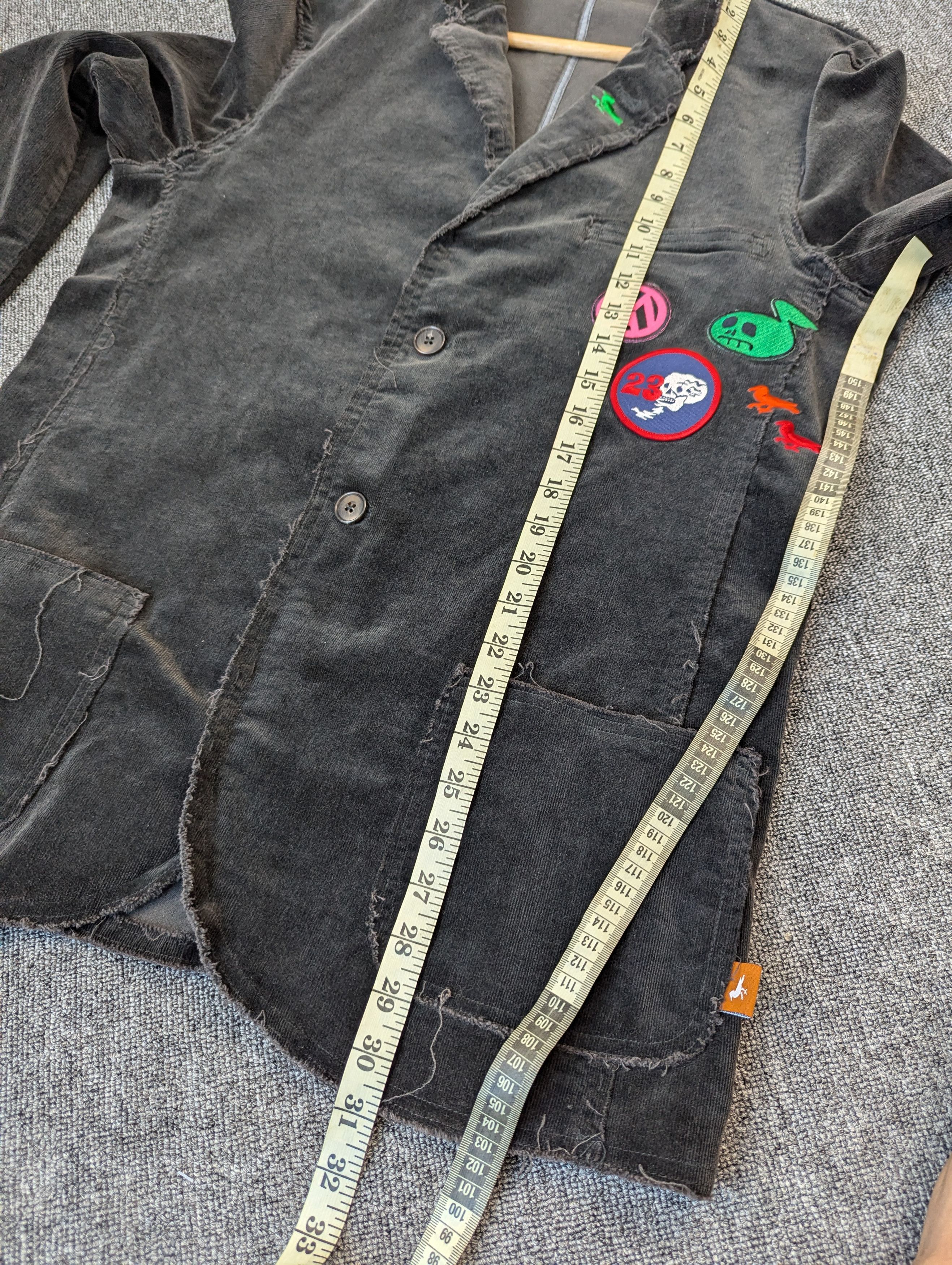 Modern Amusement Modern Amusement Distressed Style Velvet Corduroy Jacket Size US M / EU 48-50 / 2 - 14 Thumbnail