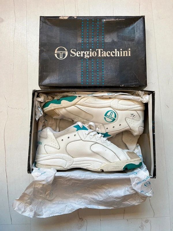 Sergio Tacchini Sergio Tacchini S966 Vintage 80s 90s Tennis Deadstock US 8.5 Size US 8.5 / IT 38.5 - 2 Thumbnail