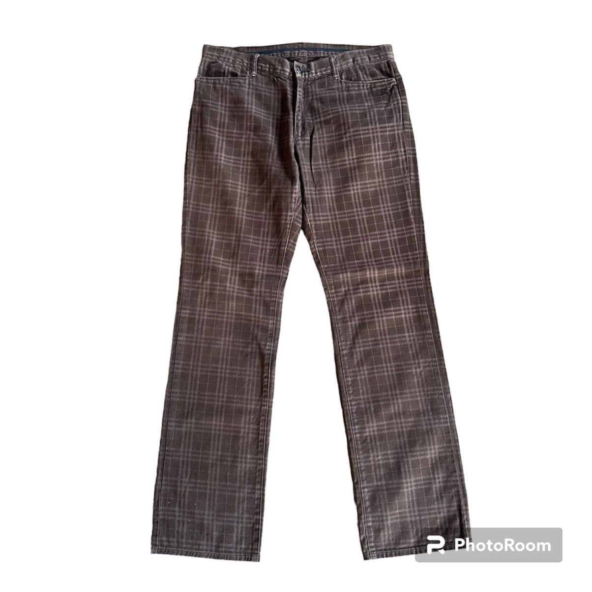 Burberry × Designer W33 L32🔥GRAILS💥BURBERRYS BLUELABEL NOVACHECK TROUSER PANTS Size US 33 - 1 Thumbnail