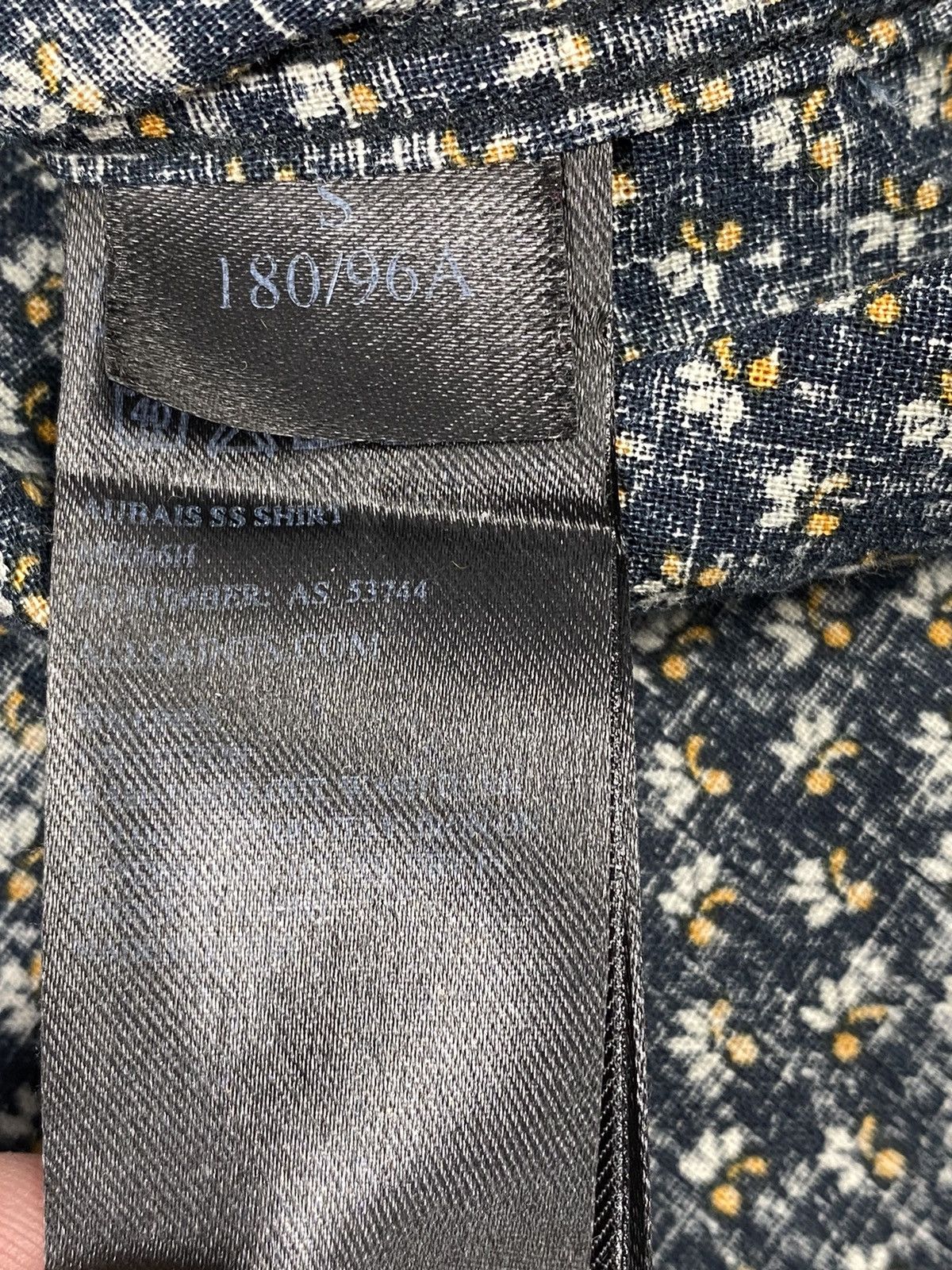 Allsaints Allsaints Flowers Print Designer Luxury Button Up Shirt Size US S / EU 44-46 / 1 - 8 Thumbnail