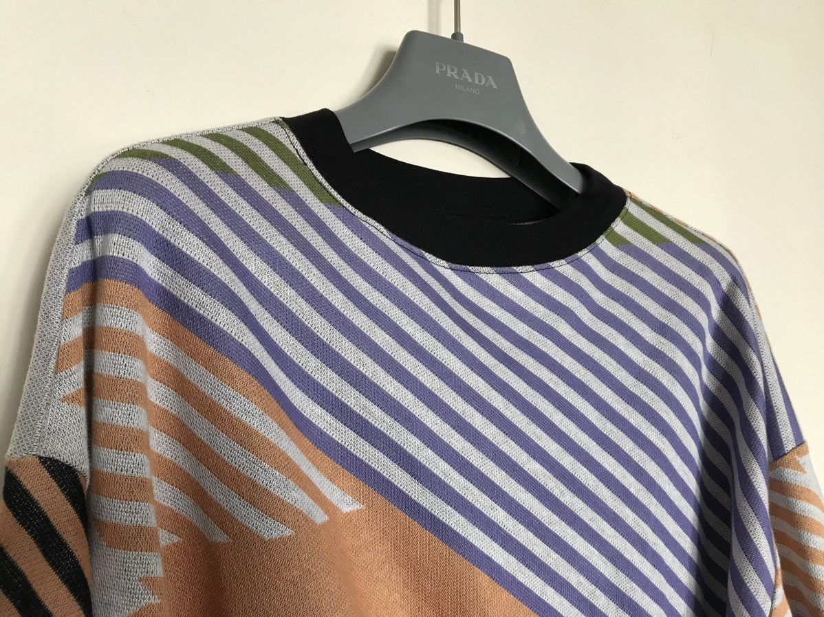 N.Hoolywood N. Hoolywood colourblock striped long sleeve tee Size US S / EU 44-46 / 1 - 7 Thumbnail