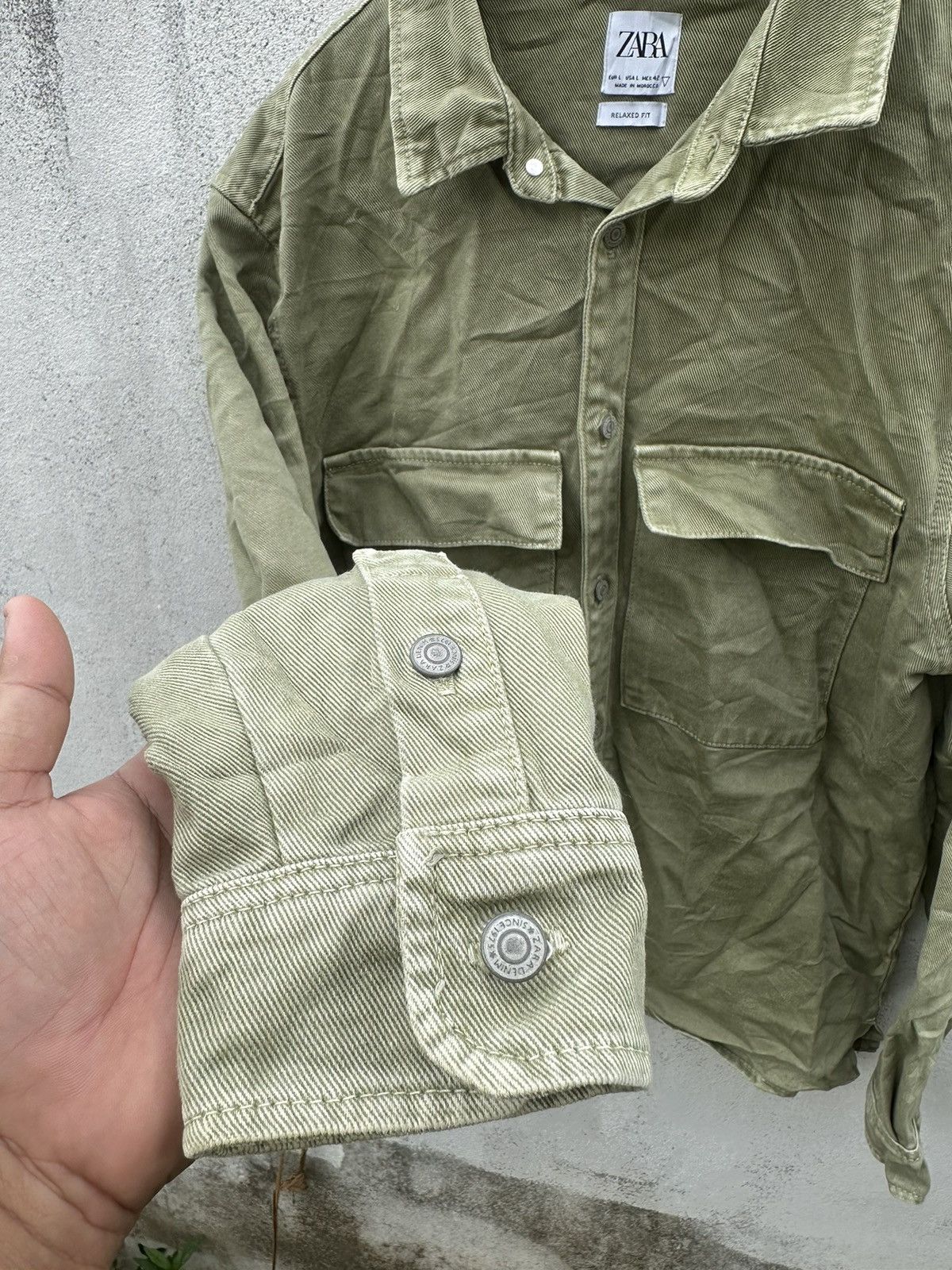 Zara Zara button shirts relaxed fit Size US L / EU 52-54 / 3 - 4 Thumbnail