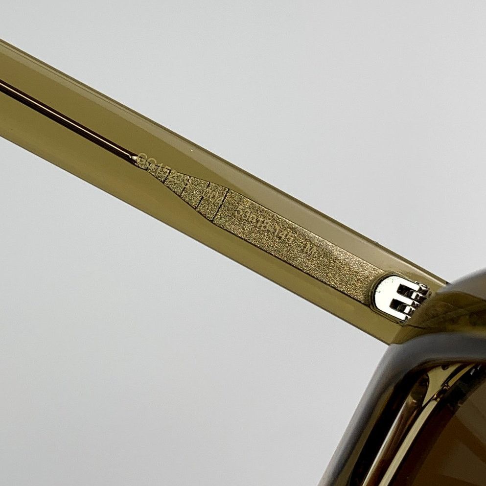 Gucci NEW Gucci Sunglasses GG1523S 004 Yellow Brown Men Authentic Size ONE SIZE - 8 Thumbnail