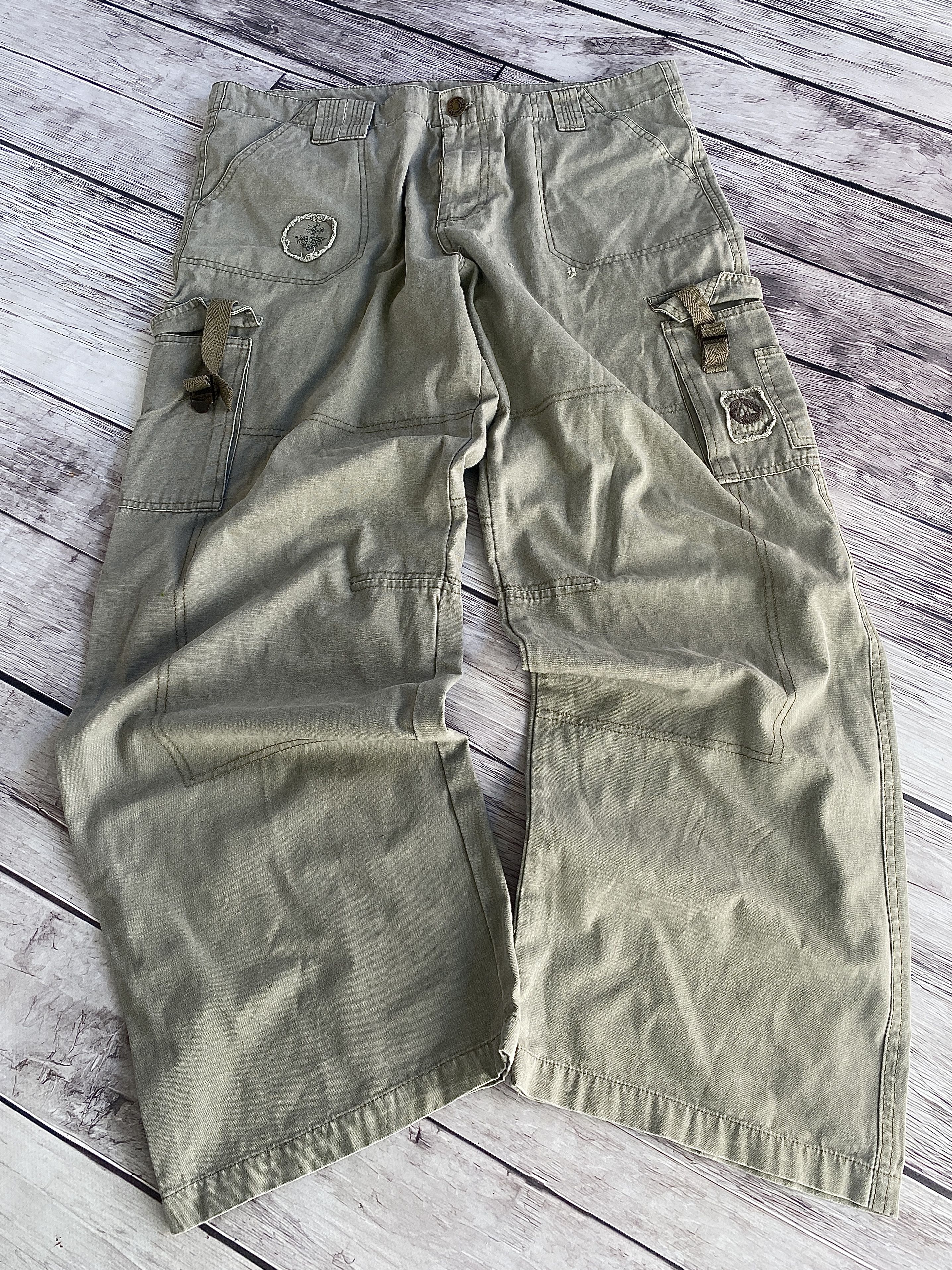 If Six Was Nine × Japanese Brand × Vintage Vintage Rick Owens Junya Watanabe Style Washed Jeans Size US 32 / EU 48 - 1 Thumbnail