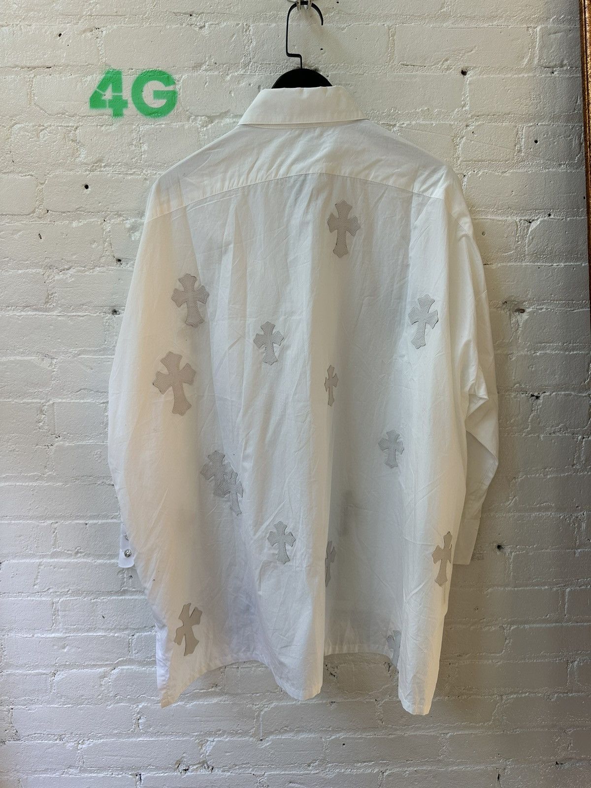 Chrome Hearts CHROME HEARTS SLIK FLOODED BUTTON UP Size US M / EU 48-50 / 2 - 4 Thumbnail