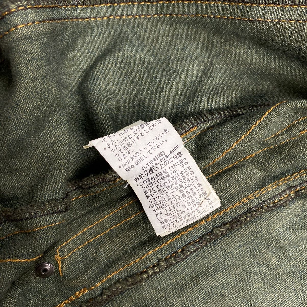 If Six Was Nine 2000s In The Attic - Apocalypse Style Mud Wash Denim Jacket Size US M / EU 48-50 / 2 - 12 Thumbnail