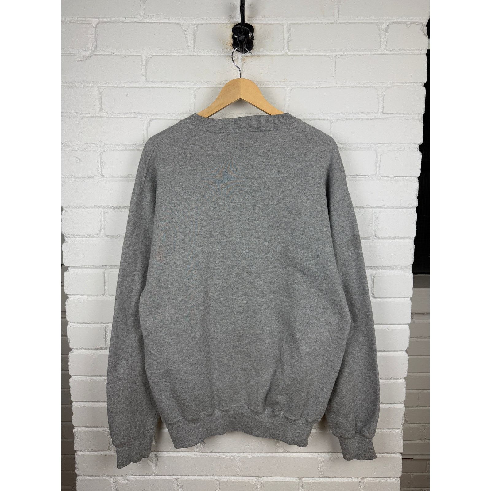 Vintage Vintage Russell Athletic Blank Sweatshirt Sz LT Heather Gray Size US L / EU 52-54 / 3 - 2 Thumbnail