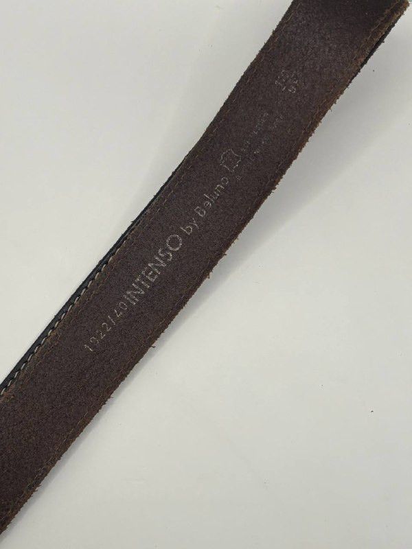 Vintage Vintage Italian Dark Brown Leather Belt INTENSO by Beluno Size ONE SIZE - 15 Thumbnail