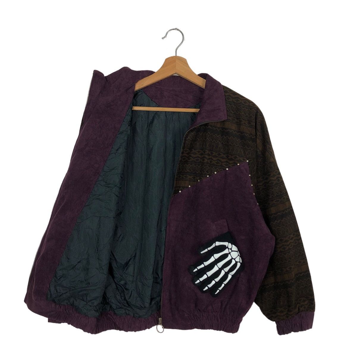 Japanese Brand 🔥ISSEY MIYKE DESIGN BOMBER JACKET JAPAN NAVAJO AZTEC DESIGN Size US M / EU 48-50 / 2 - 8 Thumbnail