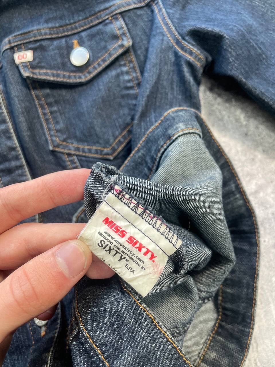 Japanese Brand × Miss Sixty × Vintage Vintage Crazy Miss Sixty Denim Jacket Y2K Size L / US 10 / IT 46 - 8 Thumbnail
