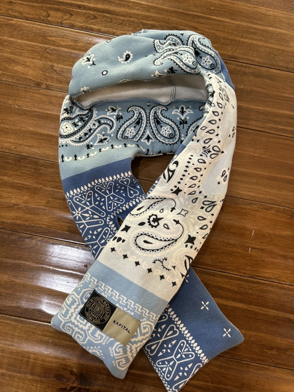 KAPITAL Scarves Flannel Bandana pt Reversible KESA Muffler KAPITAL