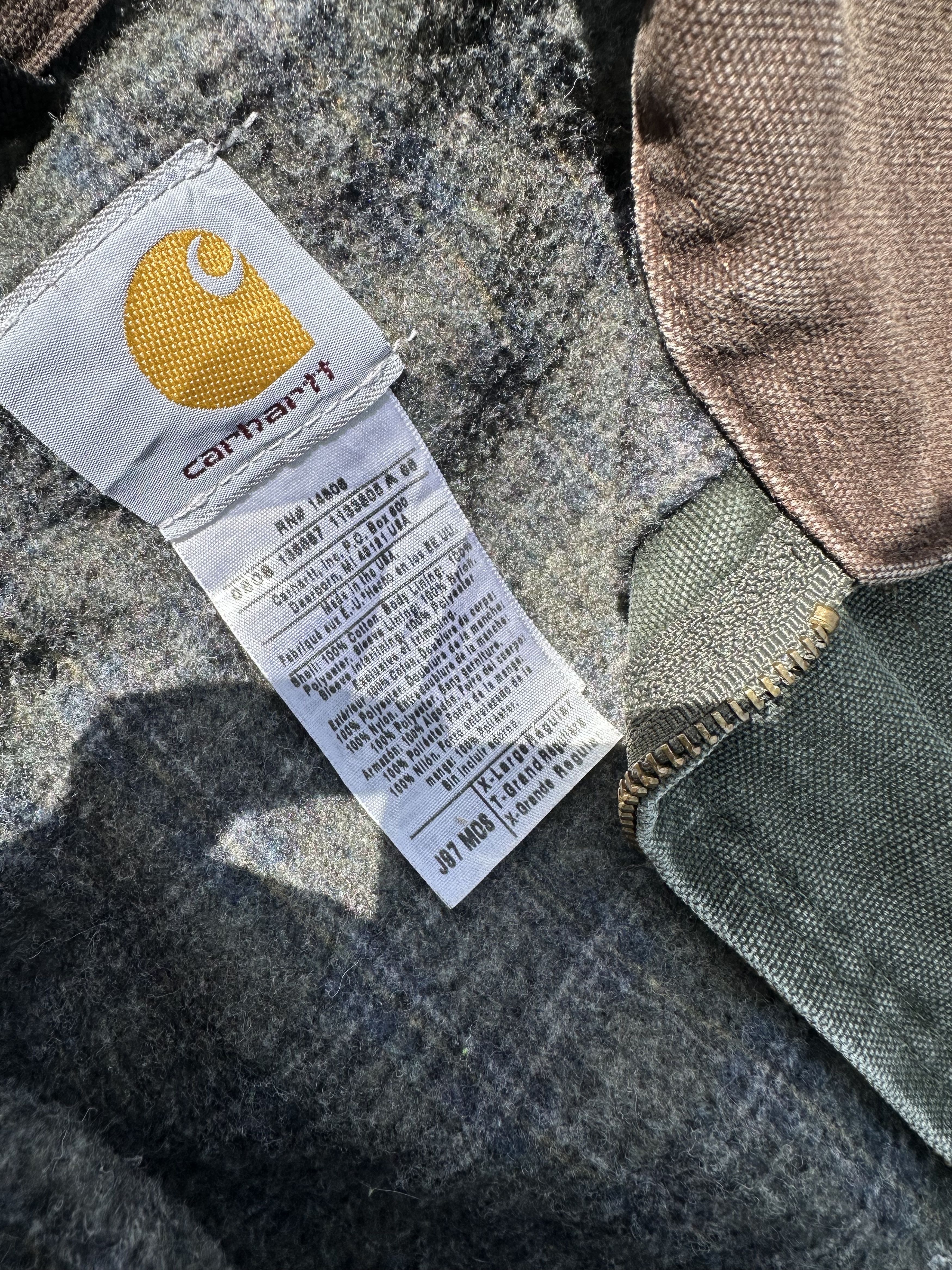 Carhartt Vintage Carhartt J97 Detroit Jacket in Moss Green. Size US XL / EU 56 / 4 - 8 Thumbnail