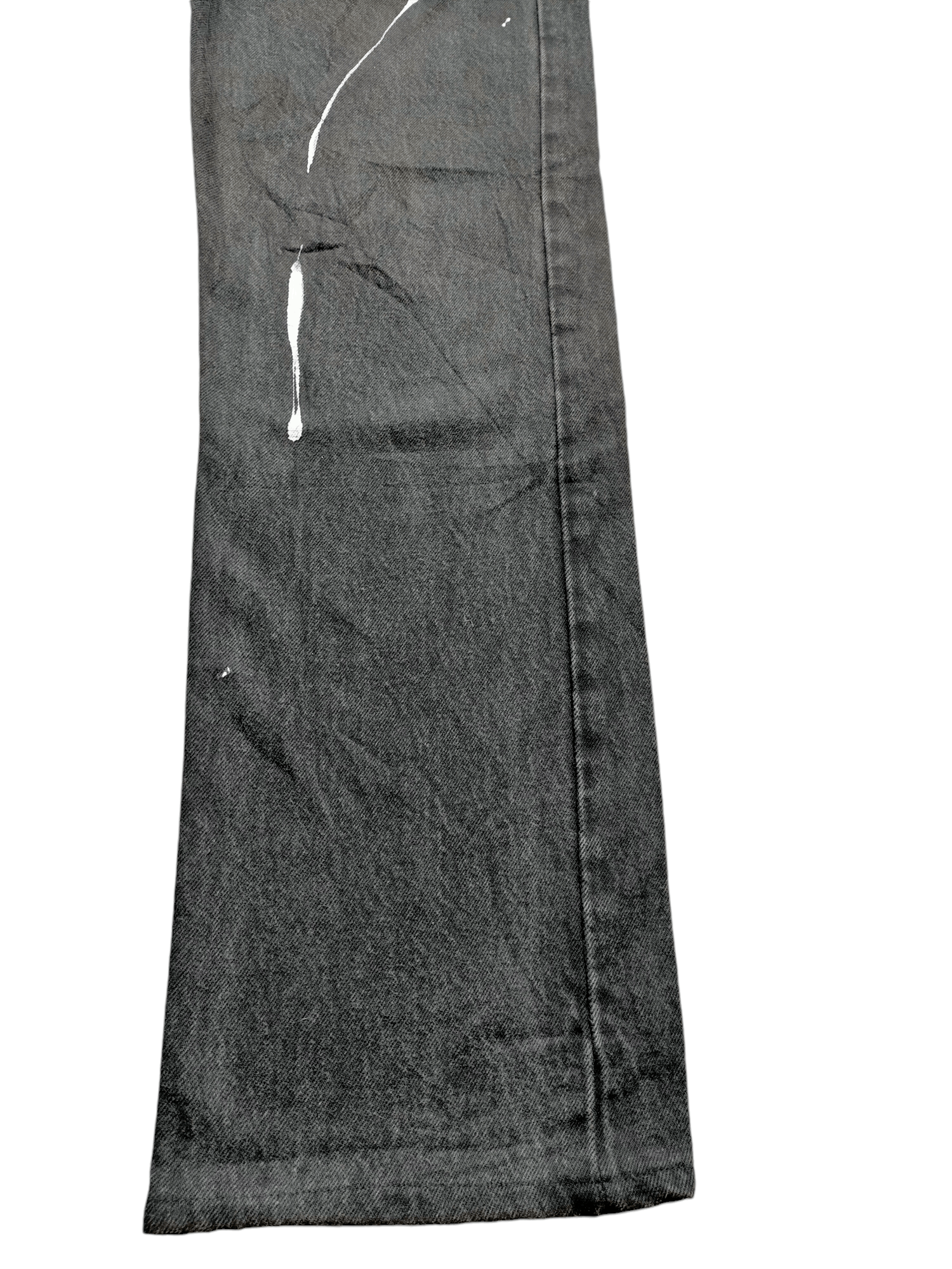Levi's Vintage 80s-90s Levis Super Black Usa Painted Denim Size US 32 / EU 48 - 10 Thumbnail