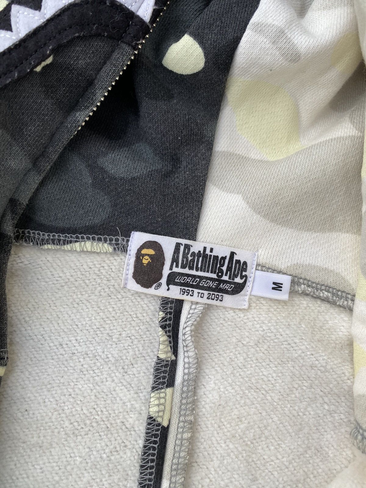 City Camo Shark Half Full Zip Hoodie