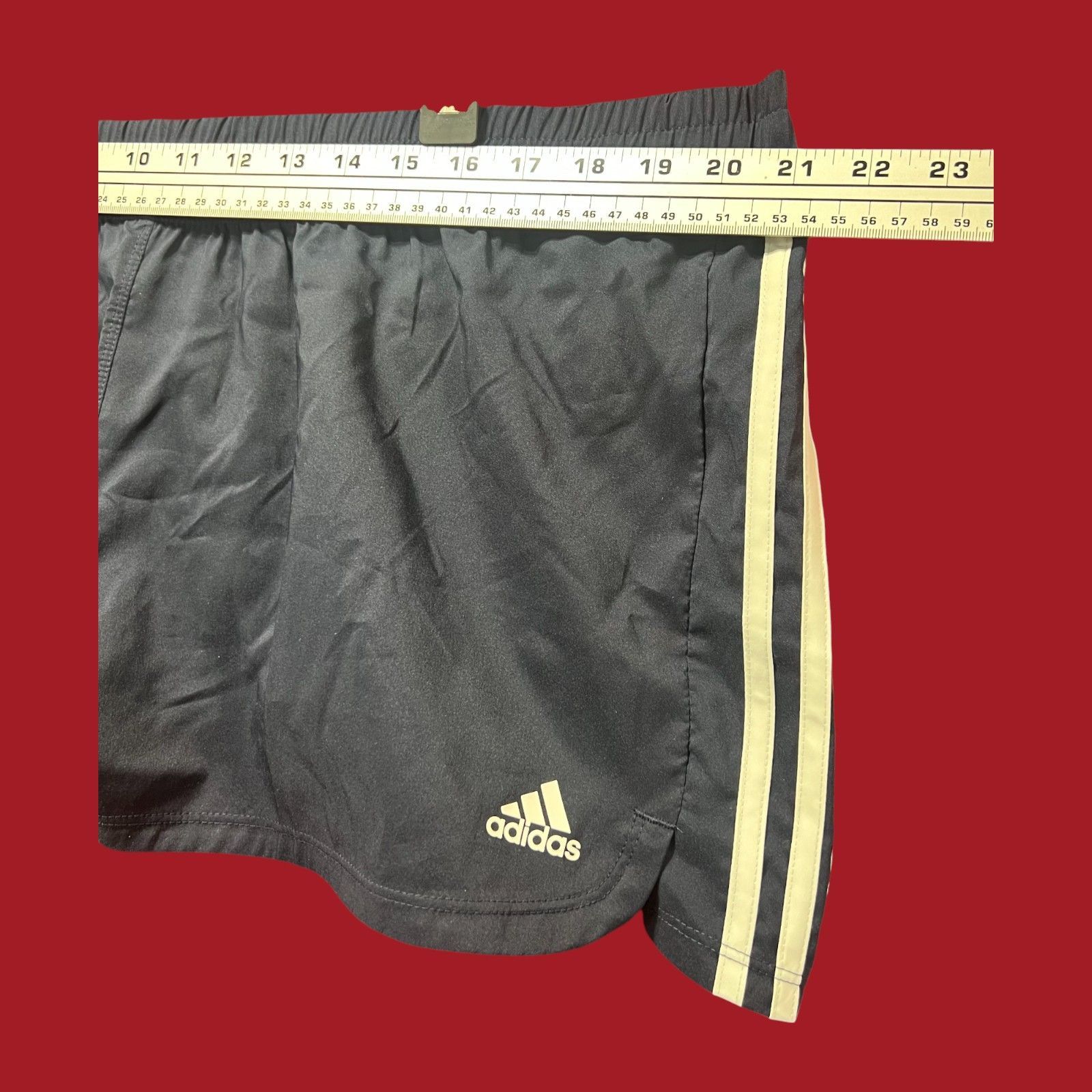 Adidas Adidas-Women's Pacer 3 Stripes Moisture Wicking Elastic Wais Size 42" / US 20 - 6 Thumbnail
