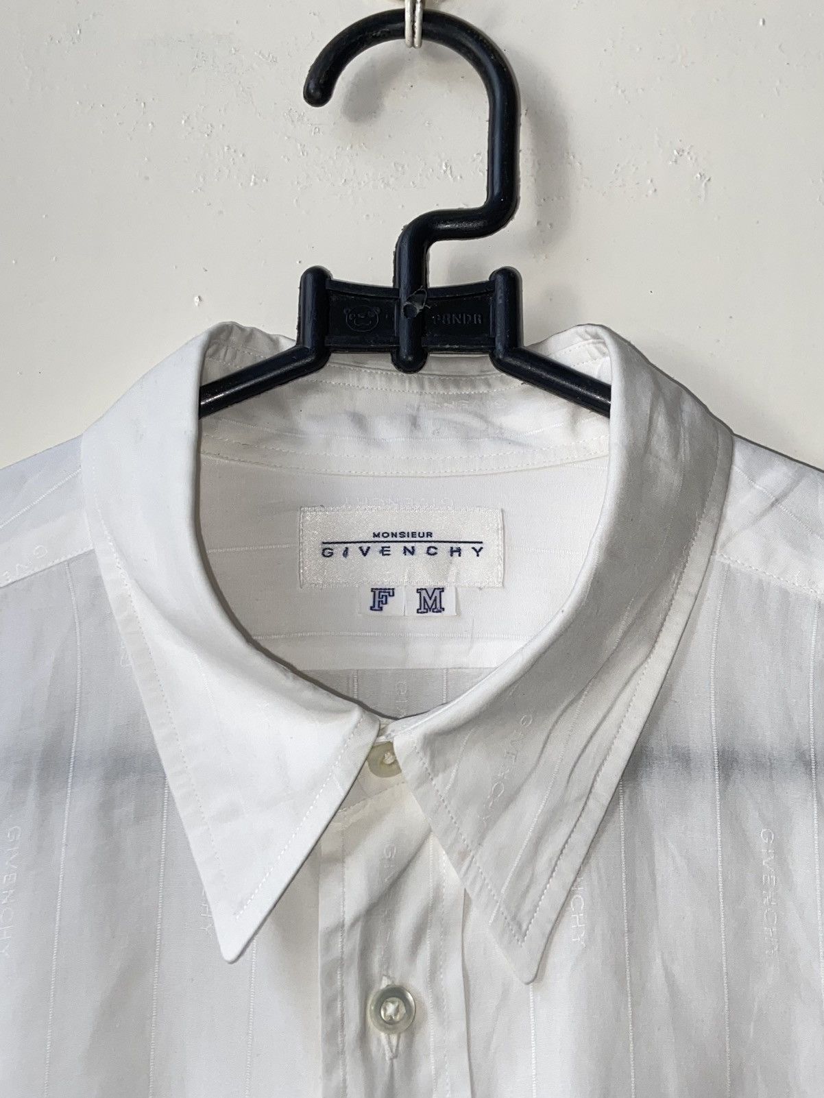 Givenchy GIVENCHY MONSIEUR White Shirt Size US S / EU 44-46 / 1 - 15 Thumbnail