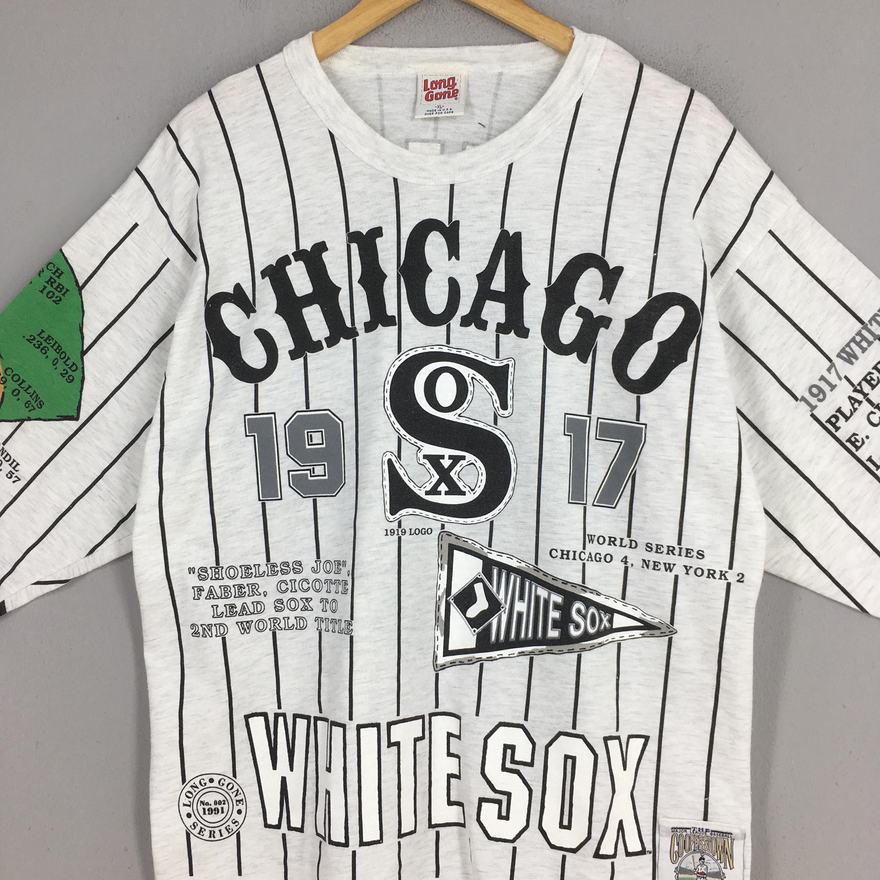 MLB Long Gone Chicago White Sox MLB Baseball T shirt XLarge Size US XL / EU 56 / 4 - 2 Thumbnail