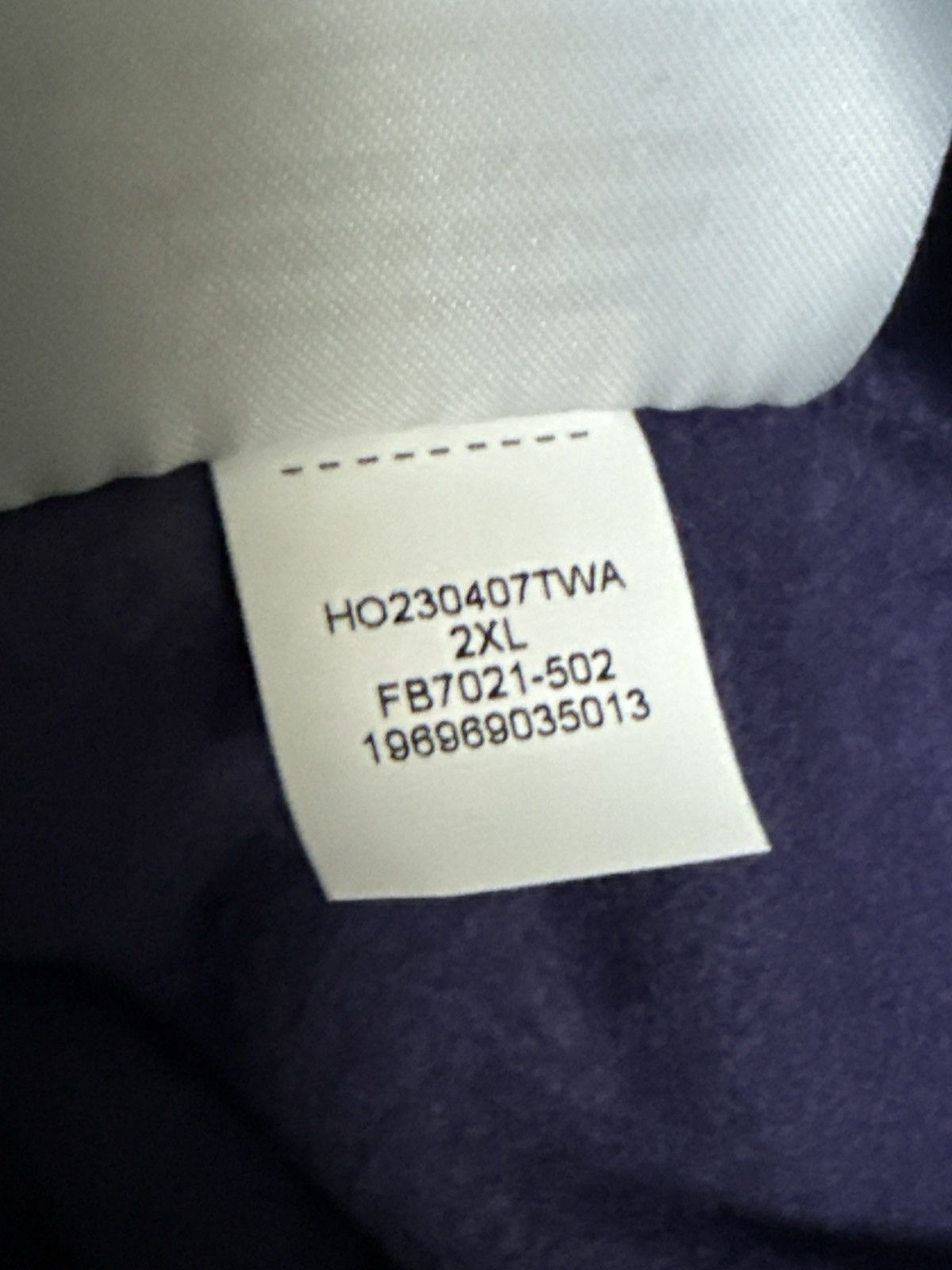 Jordan Brand Nike Air Jordan Flight MVP Purple/Sail FB7021-502 size XXL Size US XXL / EU 58 / 5 - 12 Thumbnail