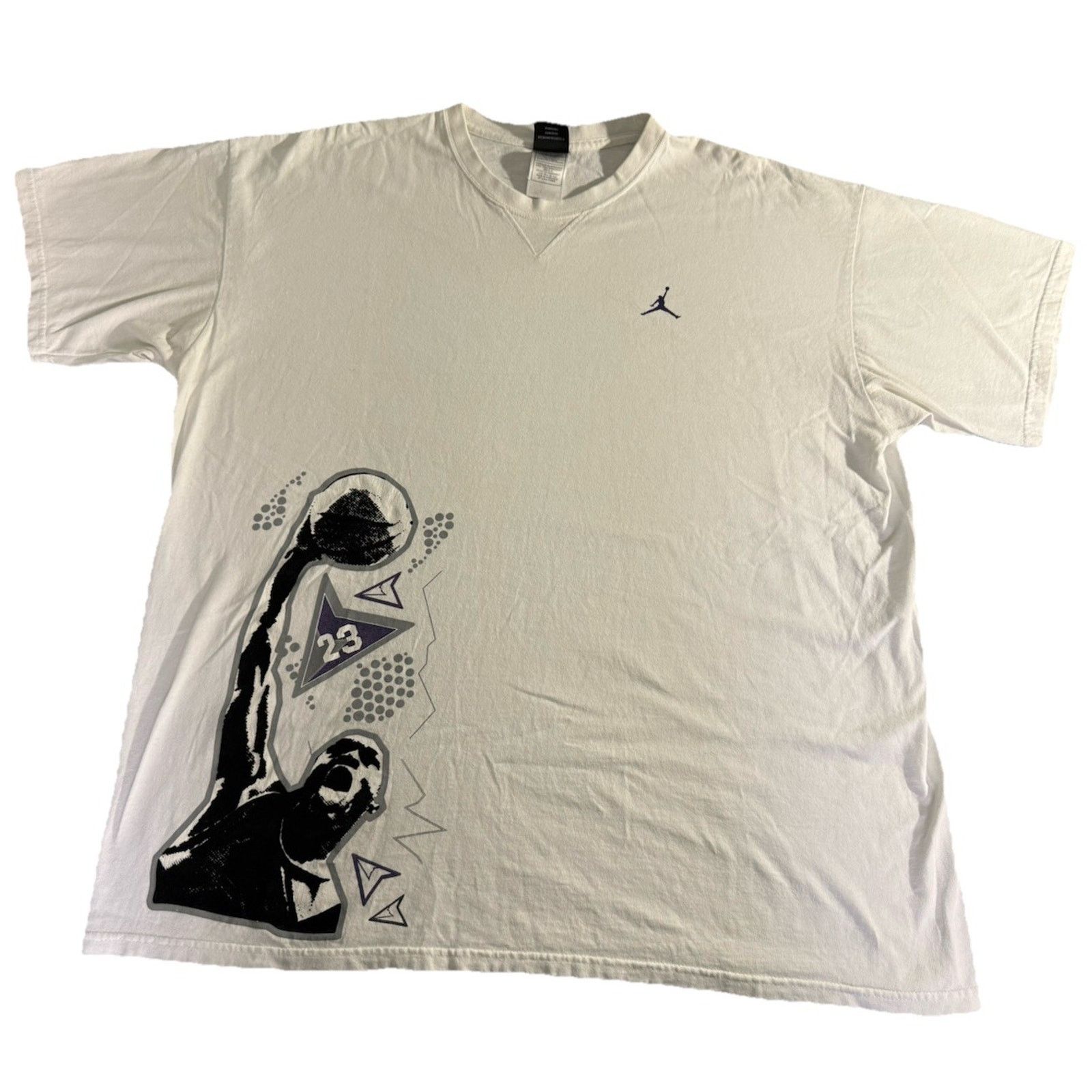 Jordan Brand Vintage Michael Jordan RARE Jumpman T-Shirt Sz XL Retro Nike Size US XL / EU 56 / 4 - 1 Thumbnail