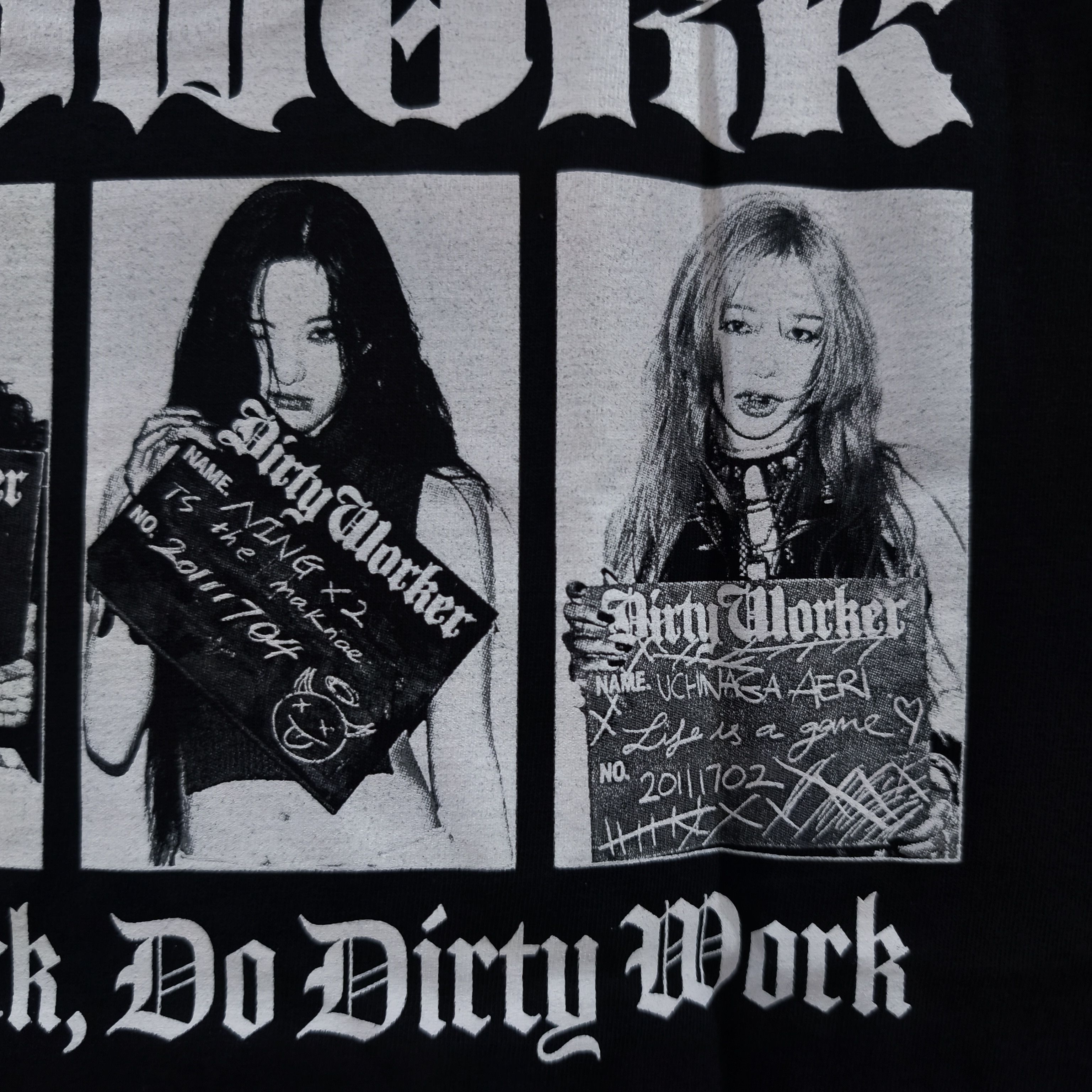 Rap Tees Aespa Do Dirty Work T-shirt Size US XL / EU 56 / 4 - 14 Thumbnail