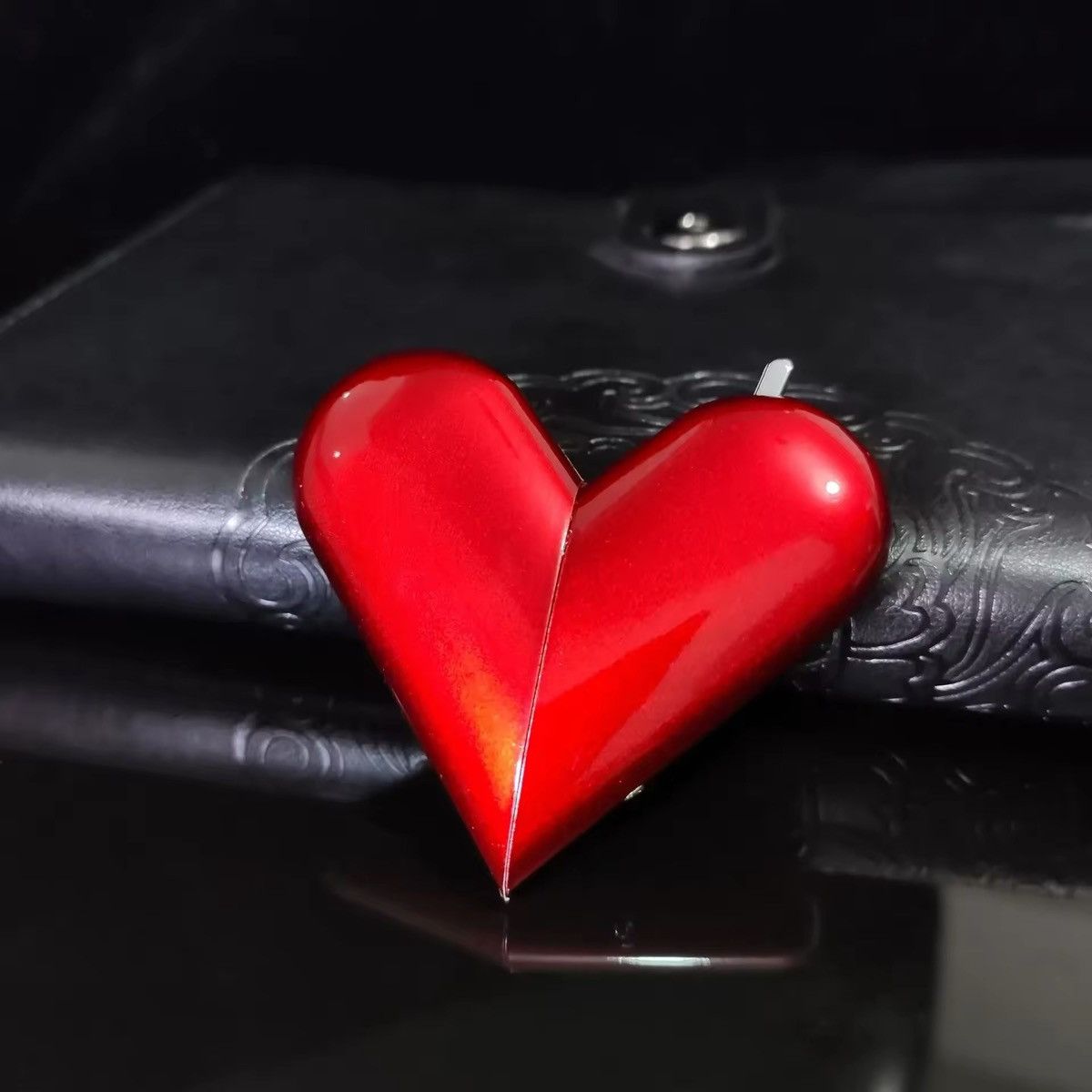 Jewelry Metal Heart Lighter Size ONE SIZE - 4 Thumbnail