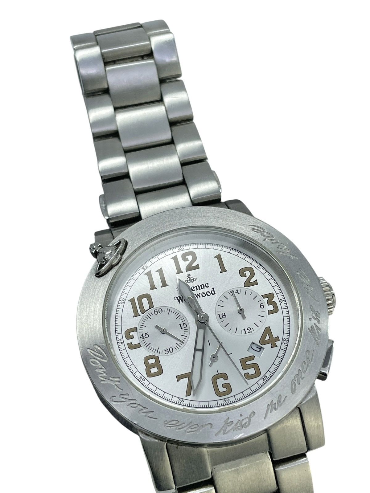 Vivienne Westwood Early 2000's Don't You Ever Kiss Me Once Orb Watch Size ONE SIZE - 5 Thumbnail