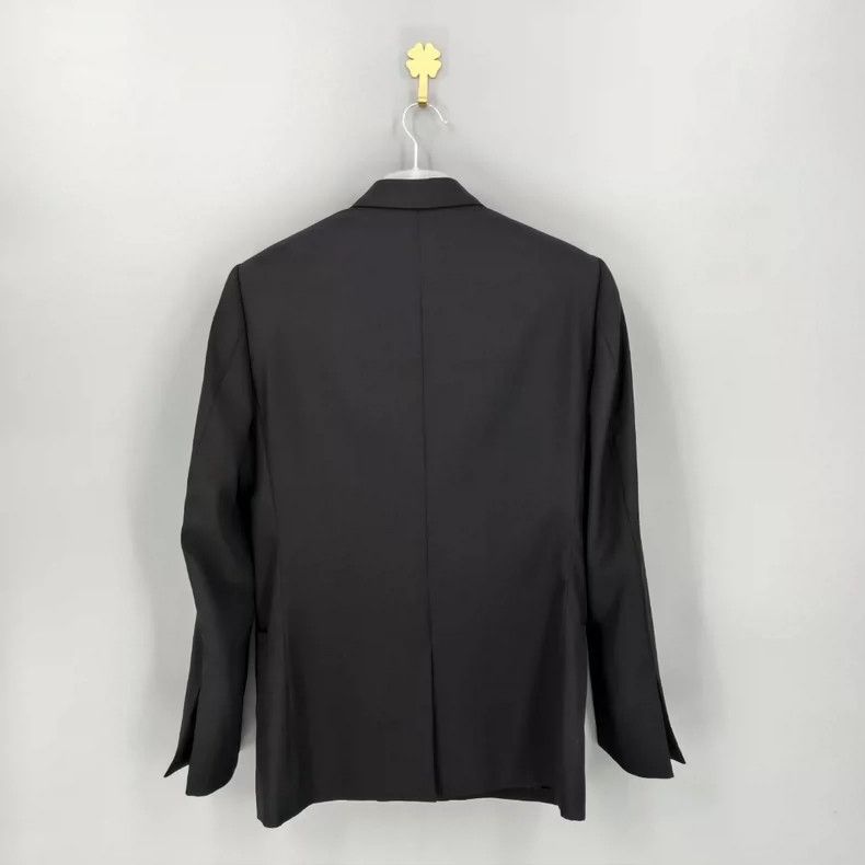 Givenchy Givenchy Size46 U-Lock Solid Color Slim Fit Woolen Blazer Size US M / EU 48-50 / 2 - 2 Thumbnail