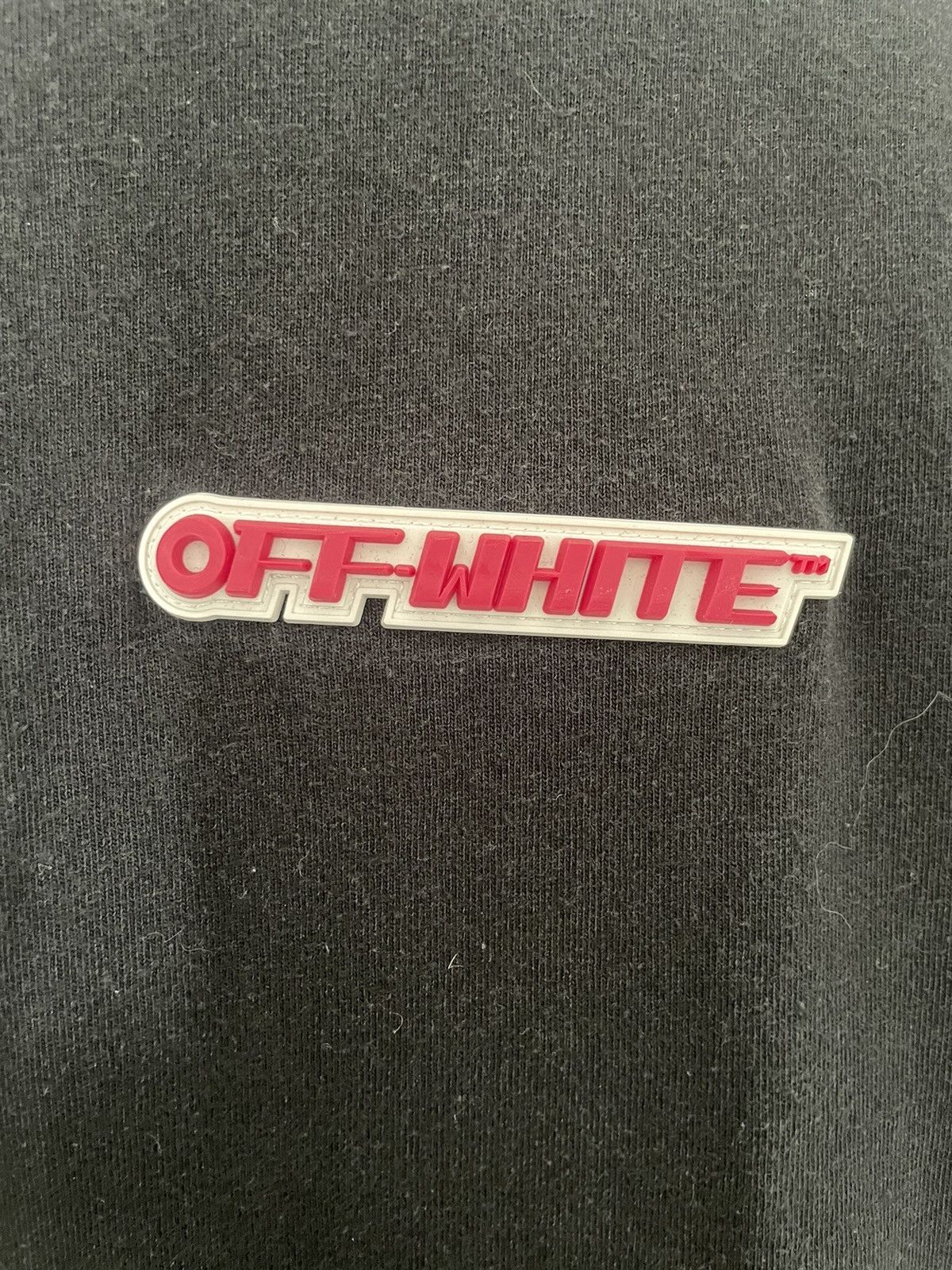 Off-White Off White Logo T-Shirt “Temperature” / Black Size US XS / EU 42 / 0 - 2 Thumbnail