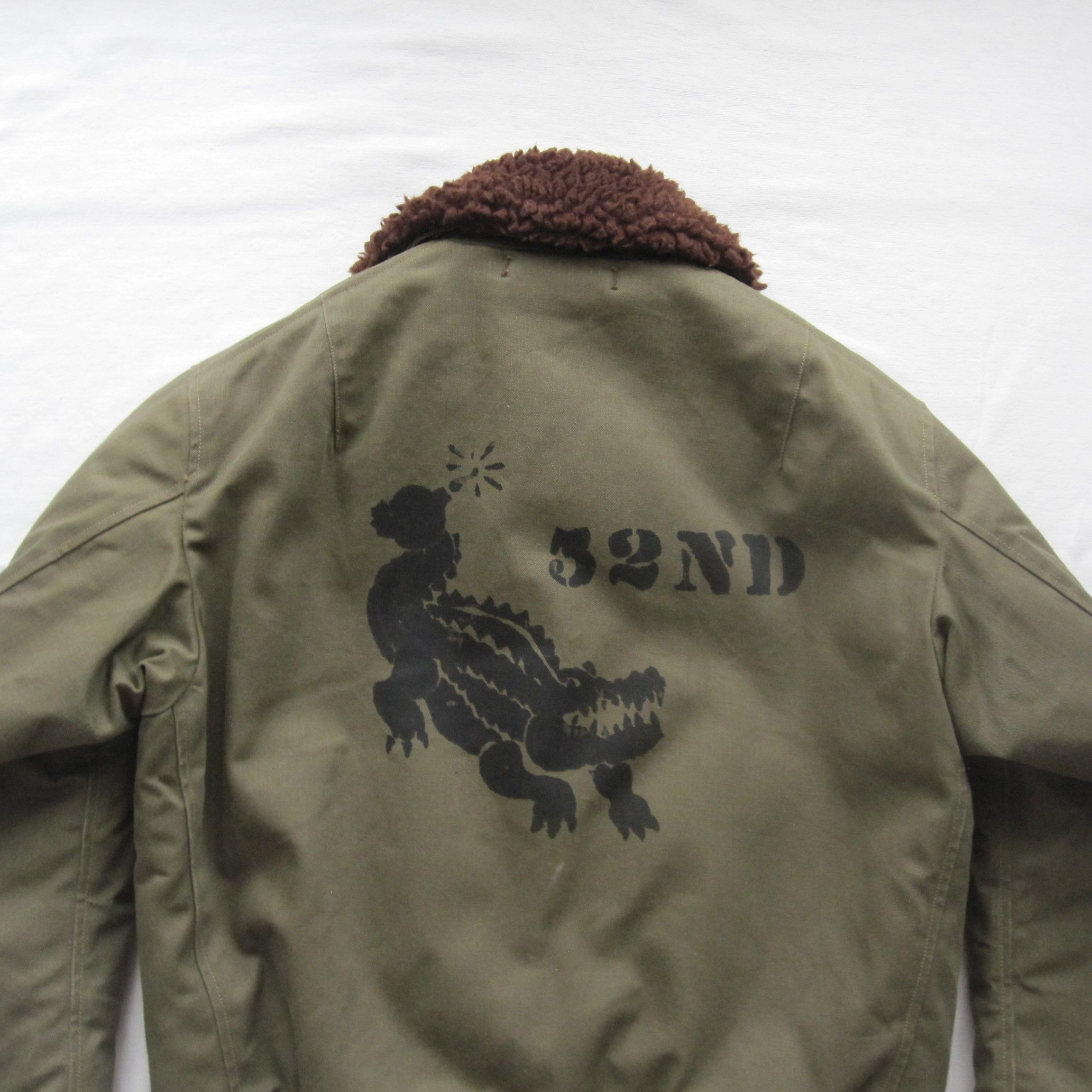 Freewheelers B-15B FLIGHT JACKET “USAAF 29th BG 52nd BSQ” Size US M / EU 48-50 / 2 - 9 Thumbnail