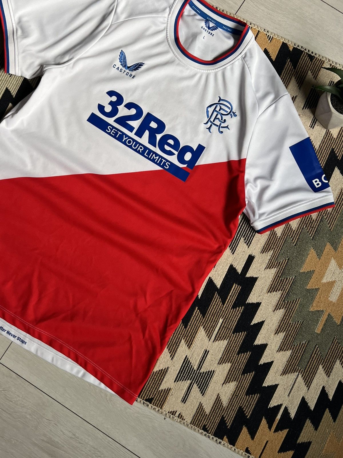 Castore Raingers Castore 2021/22 Blokecore Soccer Away Jersey Size US L / EU 52-54 / 3 - 3 Thumbnail