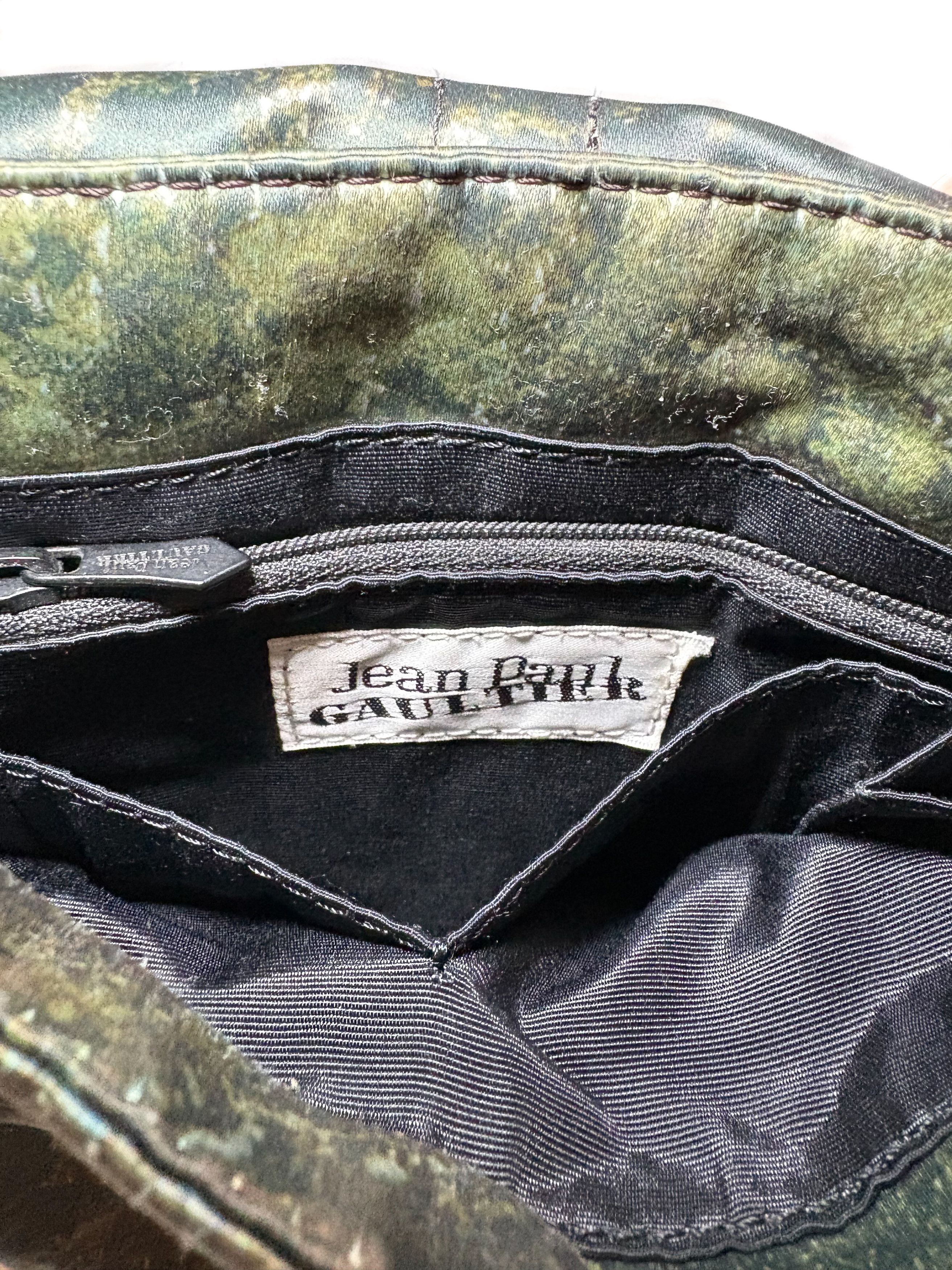 Jean Paul Gaultier (DISCONT) 1990s Jean Paul Gaultier V-CYBER Satchel Size ONE SIZE - 5 Thumbnail