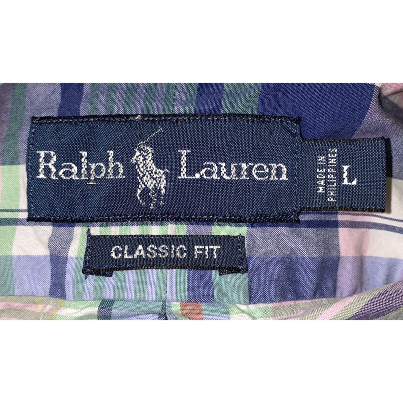 Ralph Lauren Ralph Lauren Men's Plaid Button-Down Shirt Long Sleeve Casual Size Large Multicolor Size US L / EU 52-54 / 3 - 6 Thumbnail
