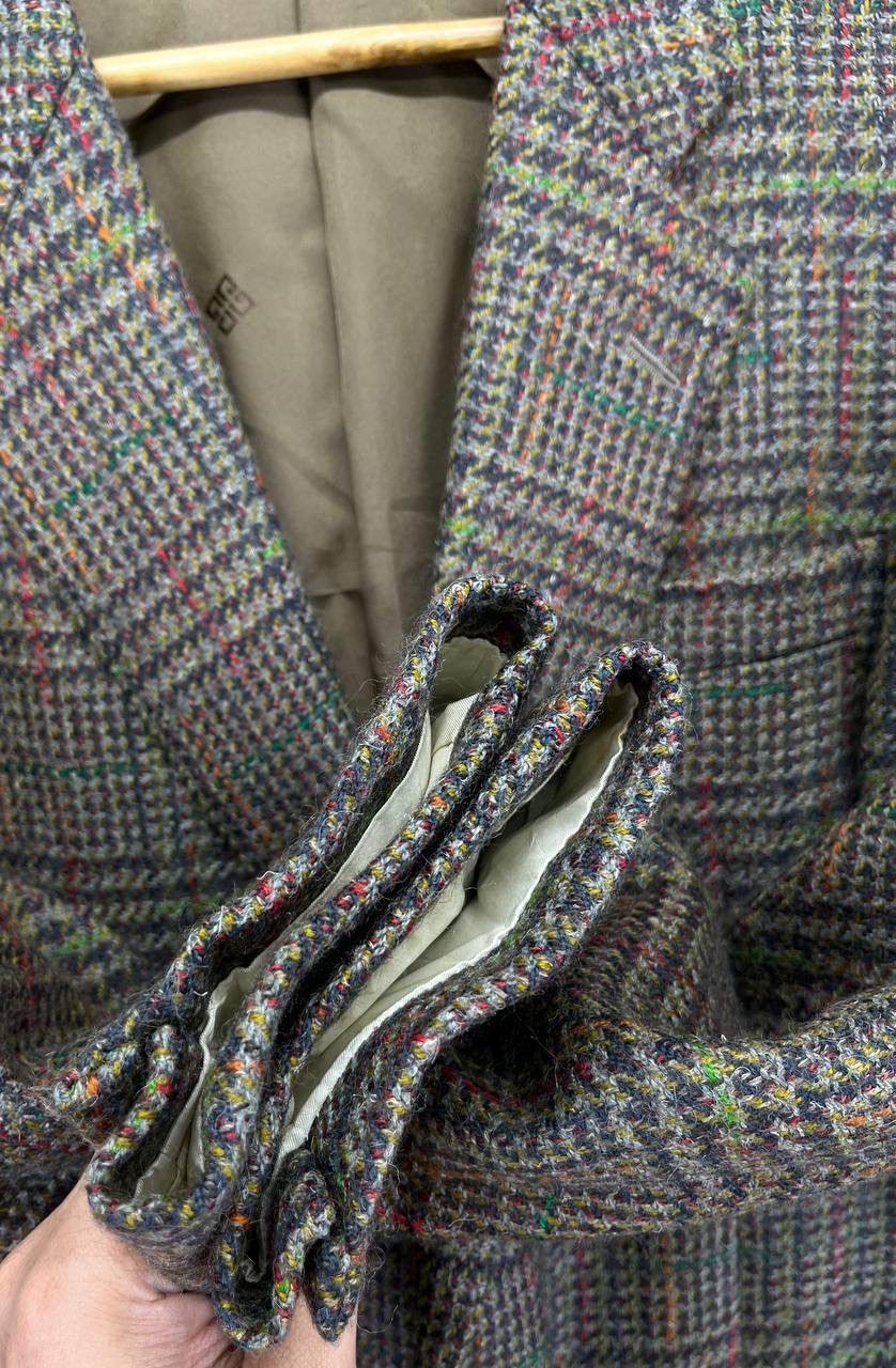 Givenchy Vintage Givenchy Luxury Wool Blazer Coat Jacket Size US M / EU 48-50 / 2 - 13 Thumbnail