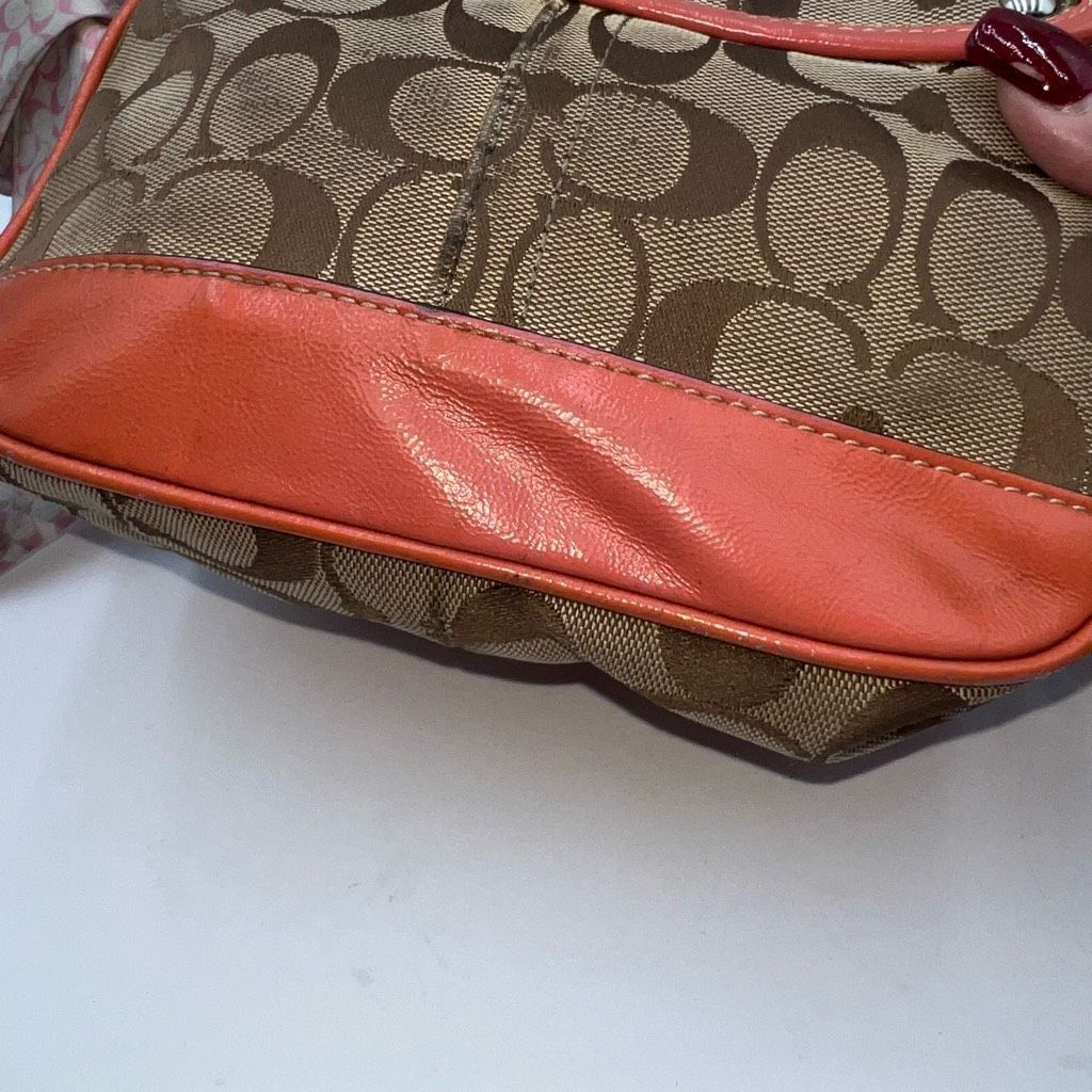 Coach Coach Legacy Signature Canvas Crossbody Bag with a turn-lock Size ONE SIZE - 10 Thumbnail