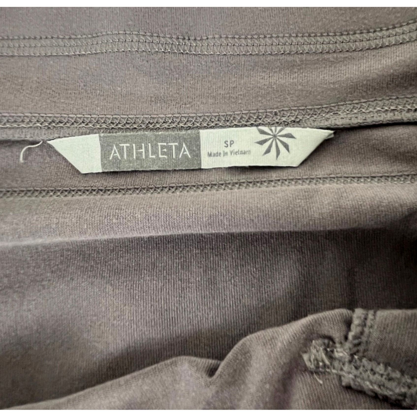 Athleta Athleta Jersey-Knit Skirt Gray with Pockets Sz. Small Size 27" / US 4 / IT 40 - 2 Thumbnail