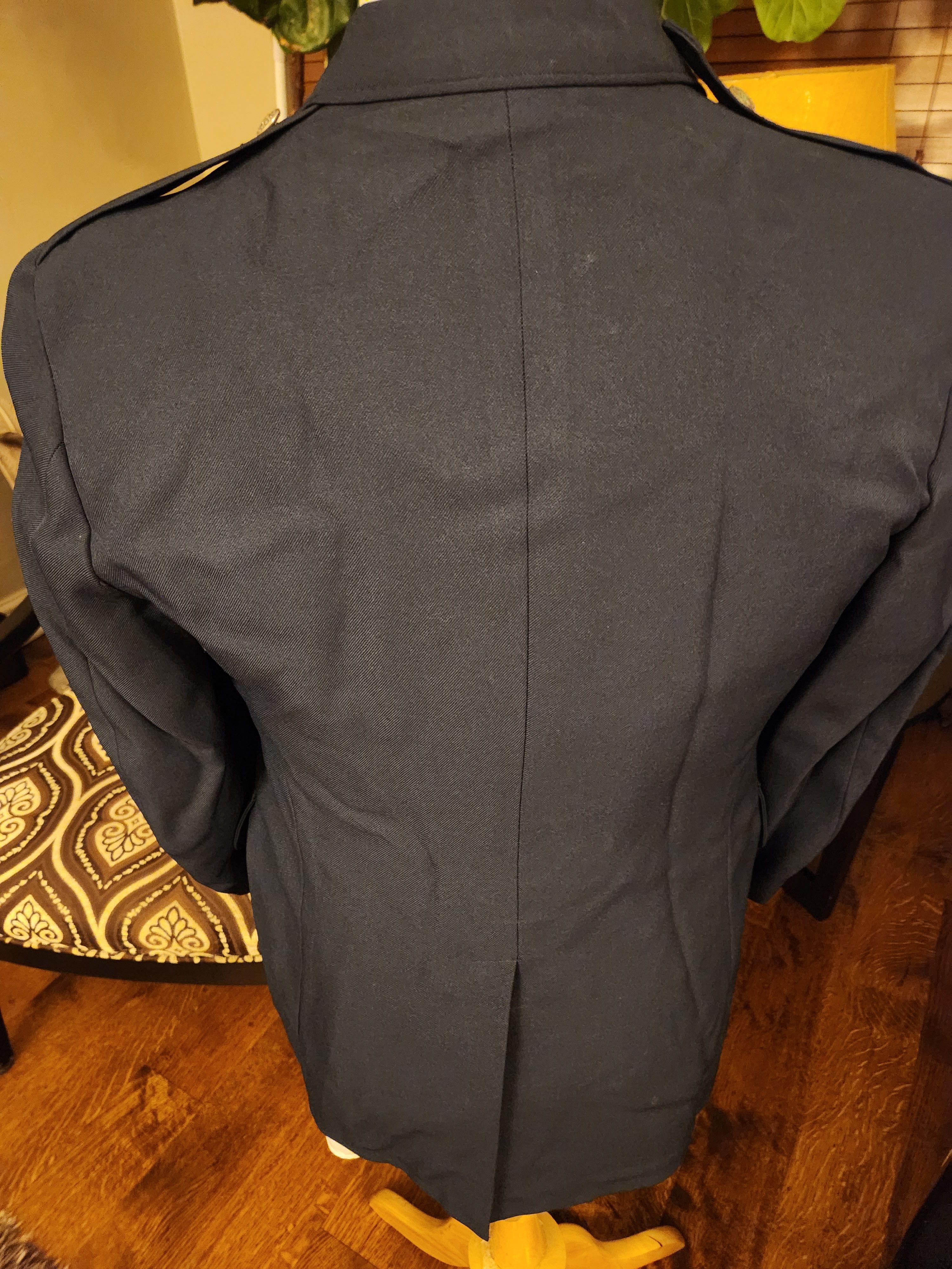 Other U. S. Air Force Staff Sargent Dress Blues Uniform Jacket Size 42S - 2 Thumbnail