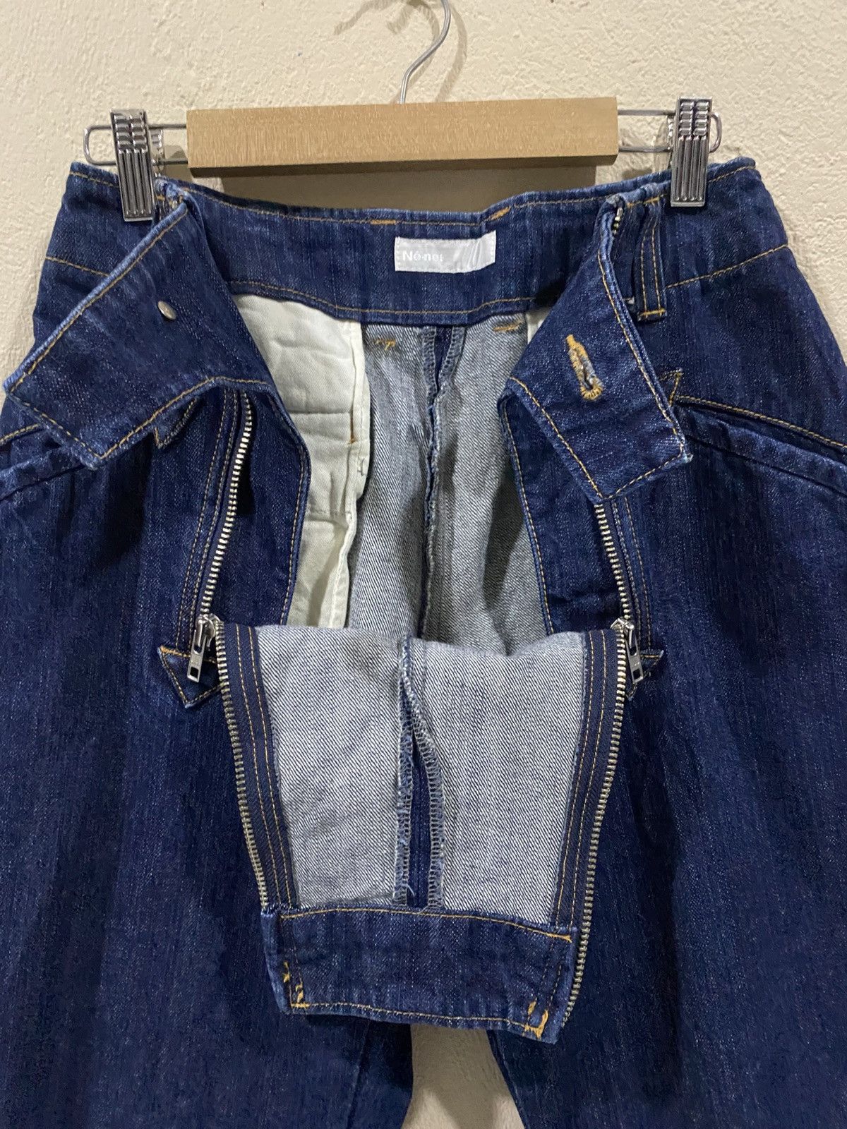 Issey Miyake × Ne-Net Ne-Net Cropped Jeans Size 26" / US 2 / IT 38 - 7 Thumbnail