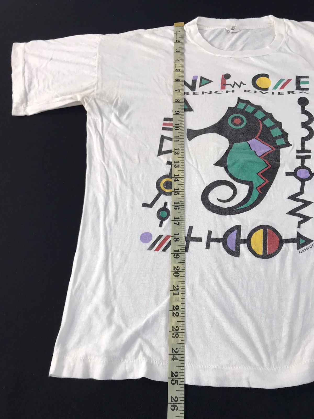 Band Tees 80s 90s Tnt French Riviera Mancera Tourist Tee Size L / US 10 / IT 46 - 9 Thumbnail